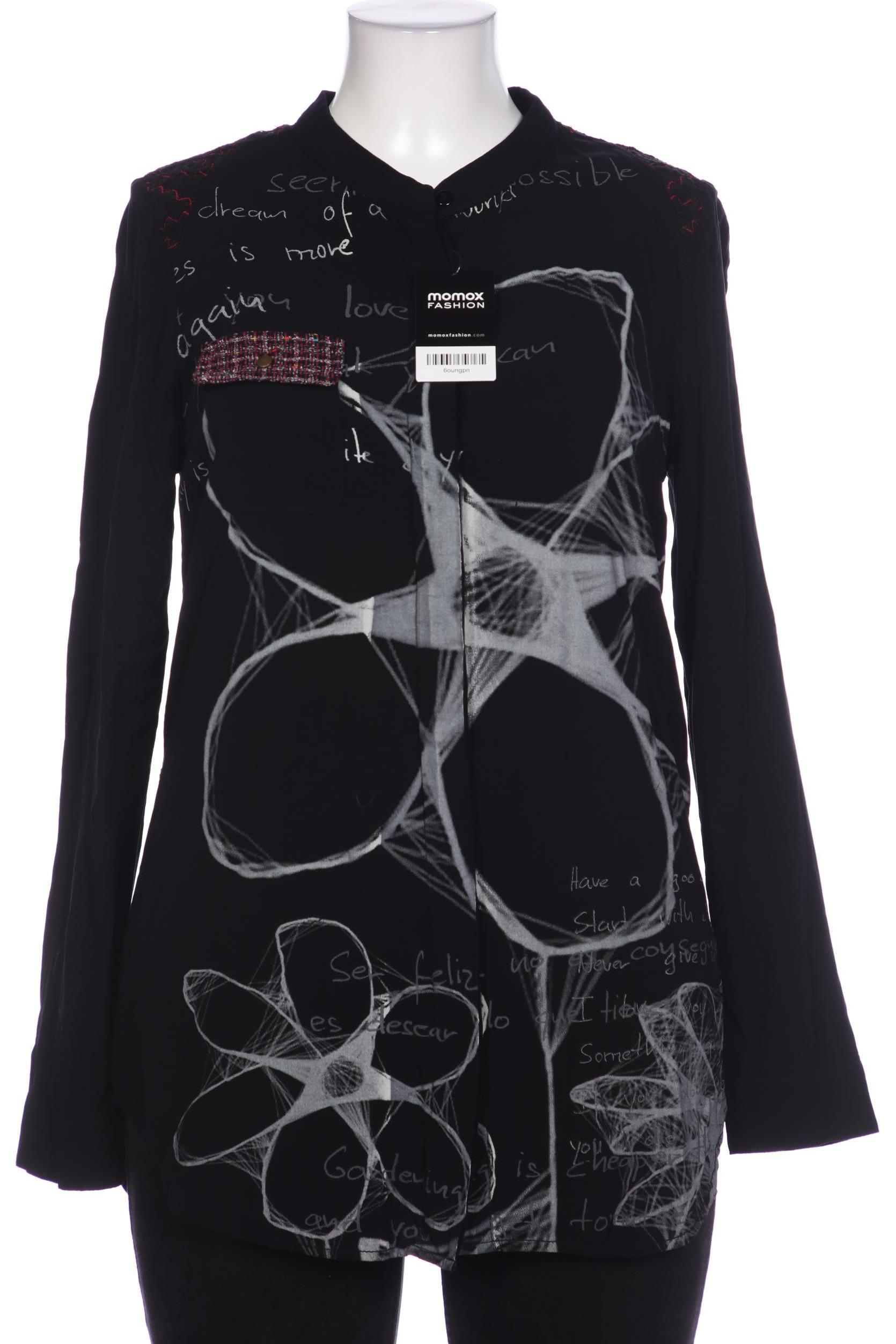 

Desigual Damen Bluse, schwarz, Gr. 42
