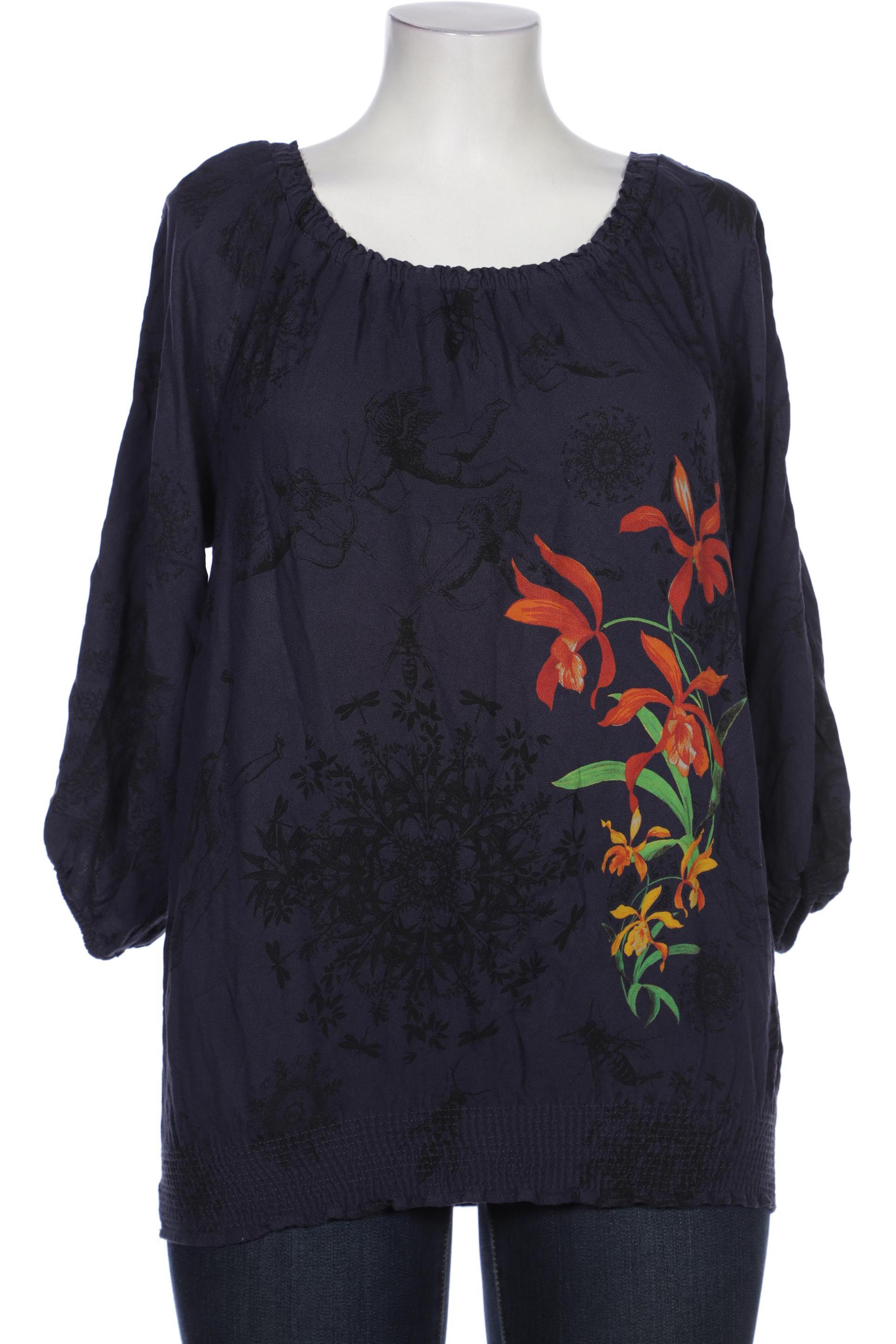 

Desigual Damen Bluse, marineblau, Gr. 38