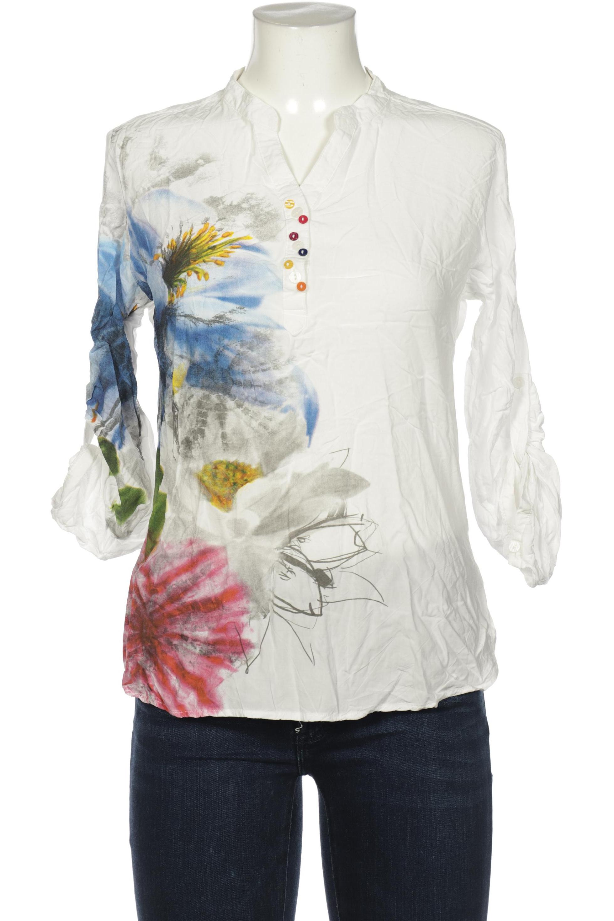

Desigual Damen Bluse, weiß, Gr. 42