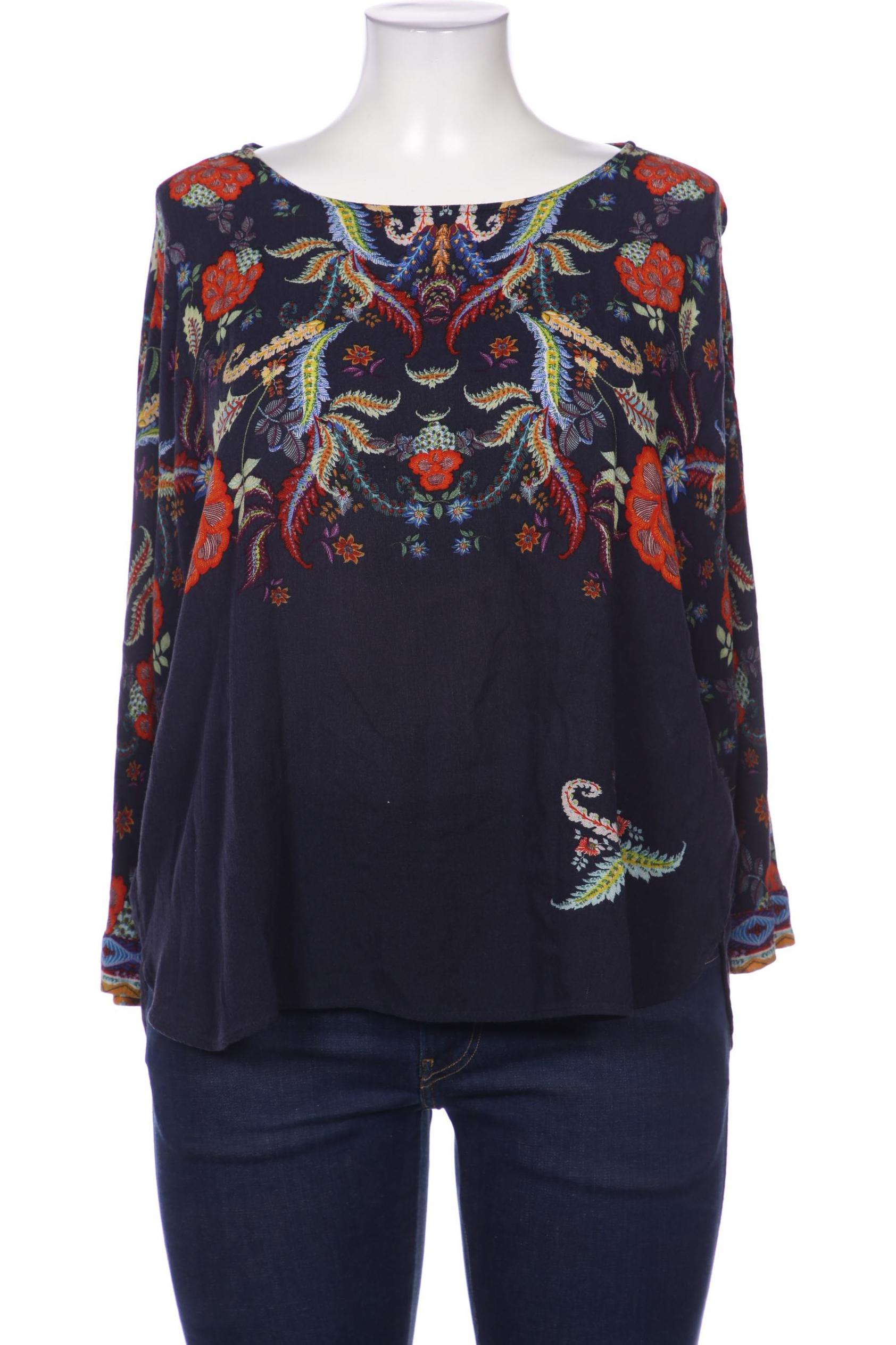 

Desigual Damen Bluse, marineblau, Gr. 44