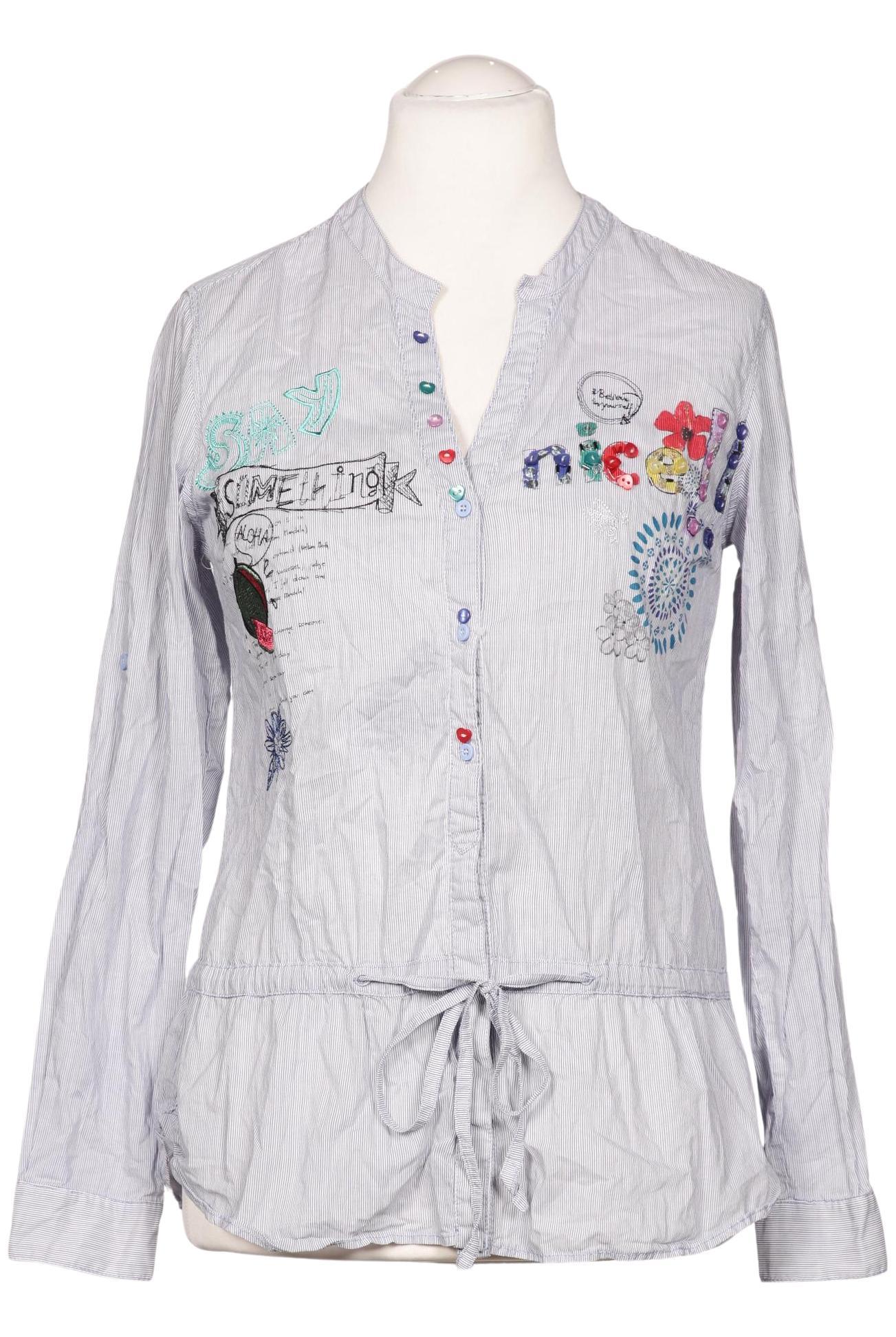

Desigual Damen Bluse, grau, Gr. 42