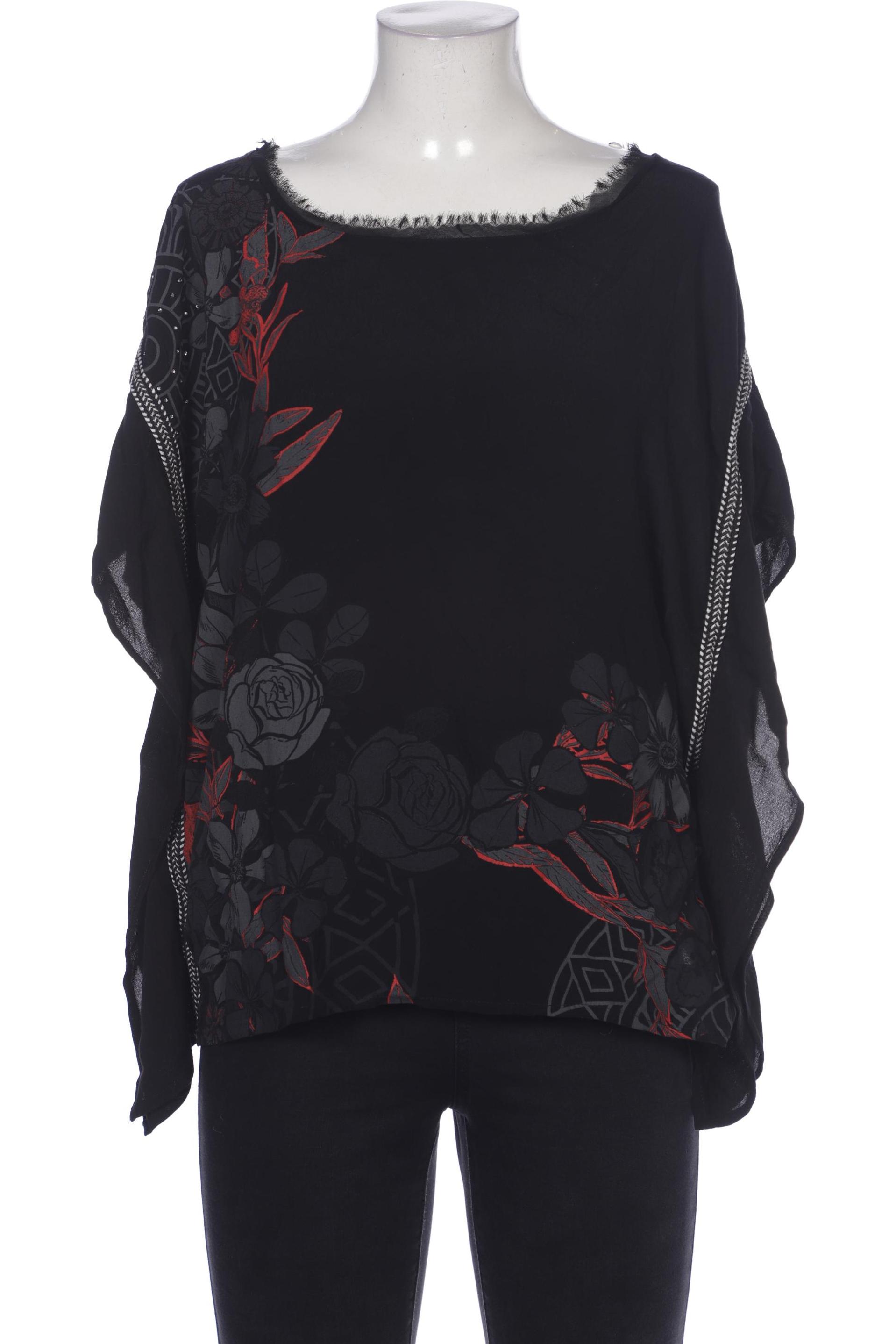 

Desigual Damen Bluse, schwarz, Gr. 38