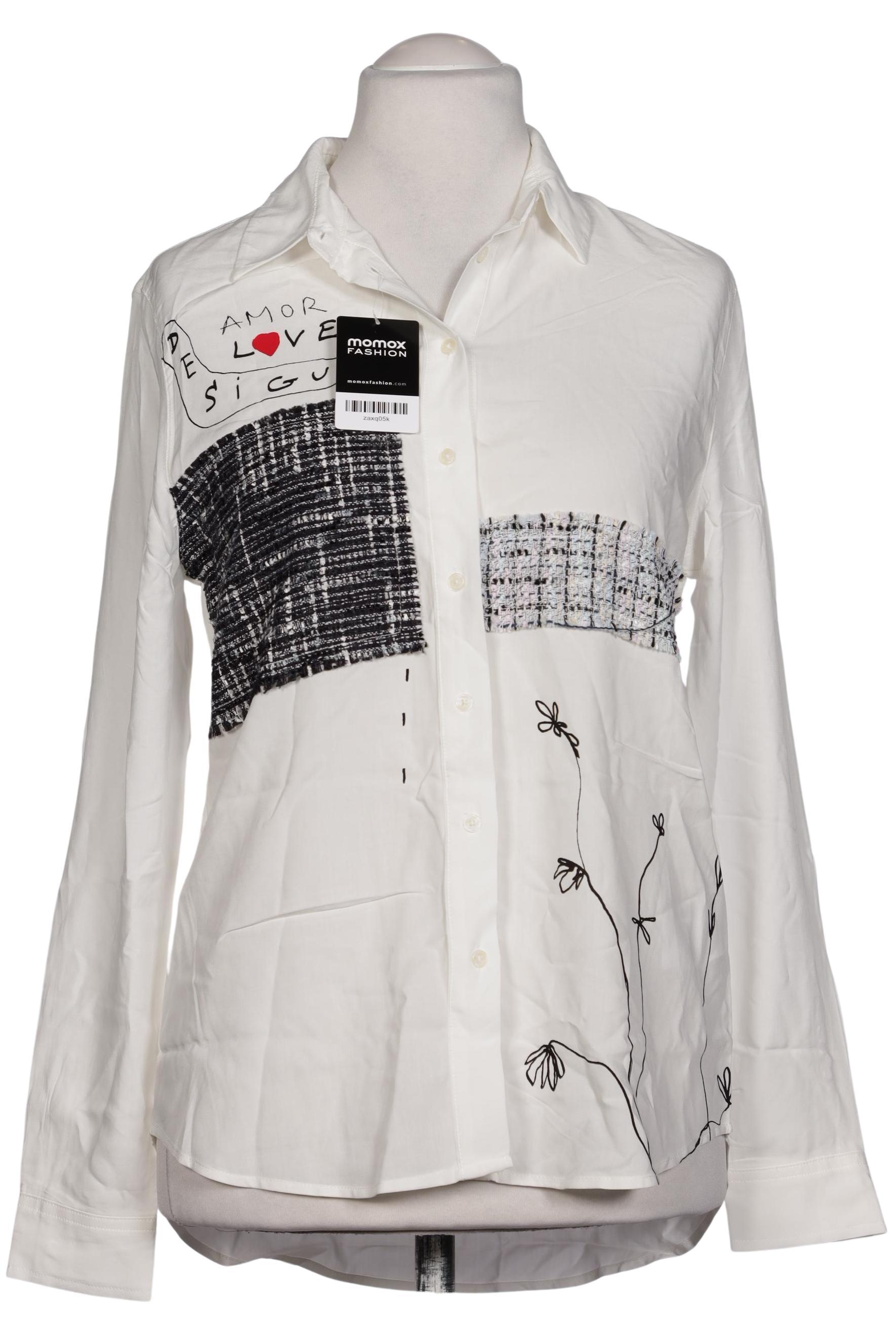 

Desigual Damen Bluse, weiß, Gr. 38