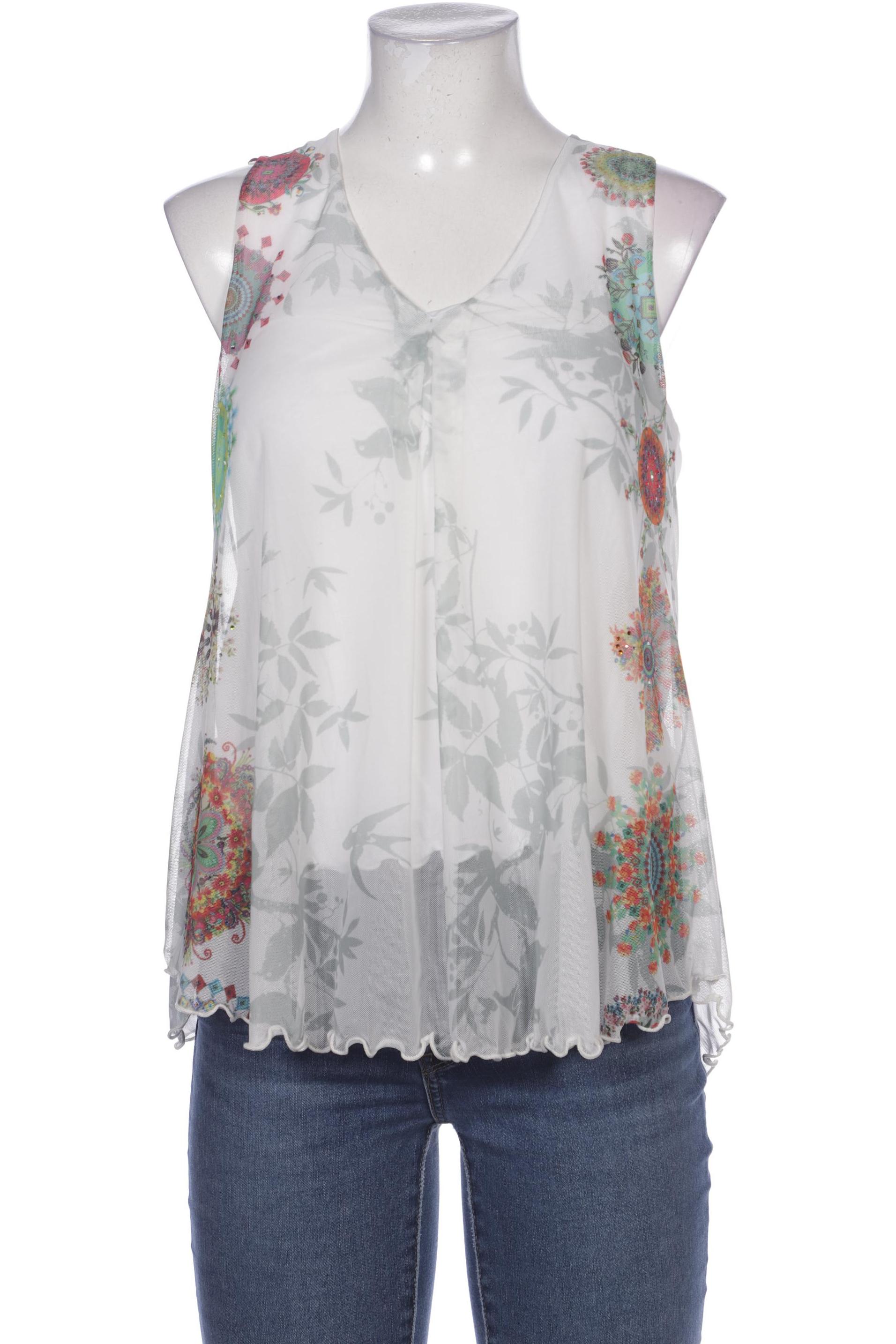 

Desigual Damen Bluse, weiß, Gr. 38
