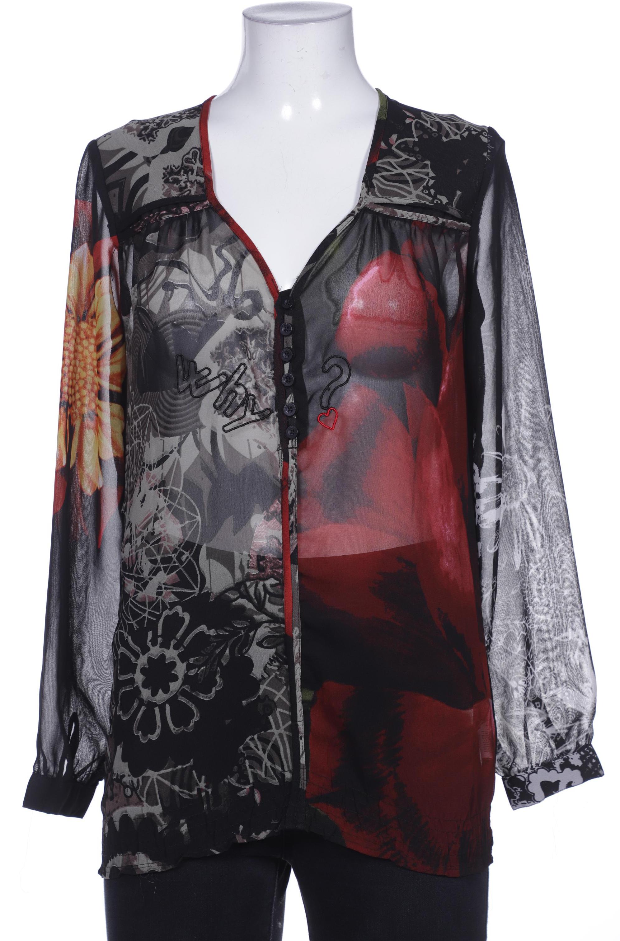 

Desigual Damen Bluse, schwarz, Gr. 38