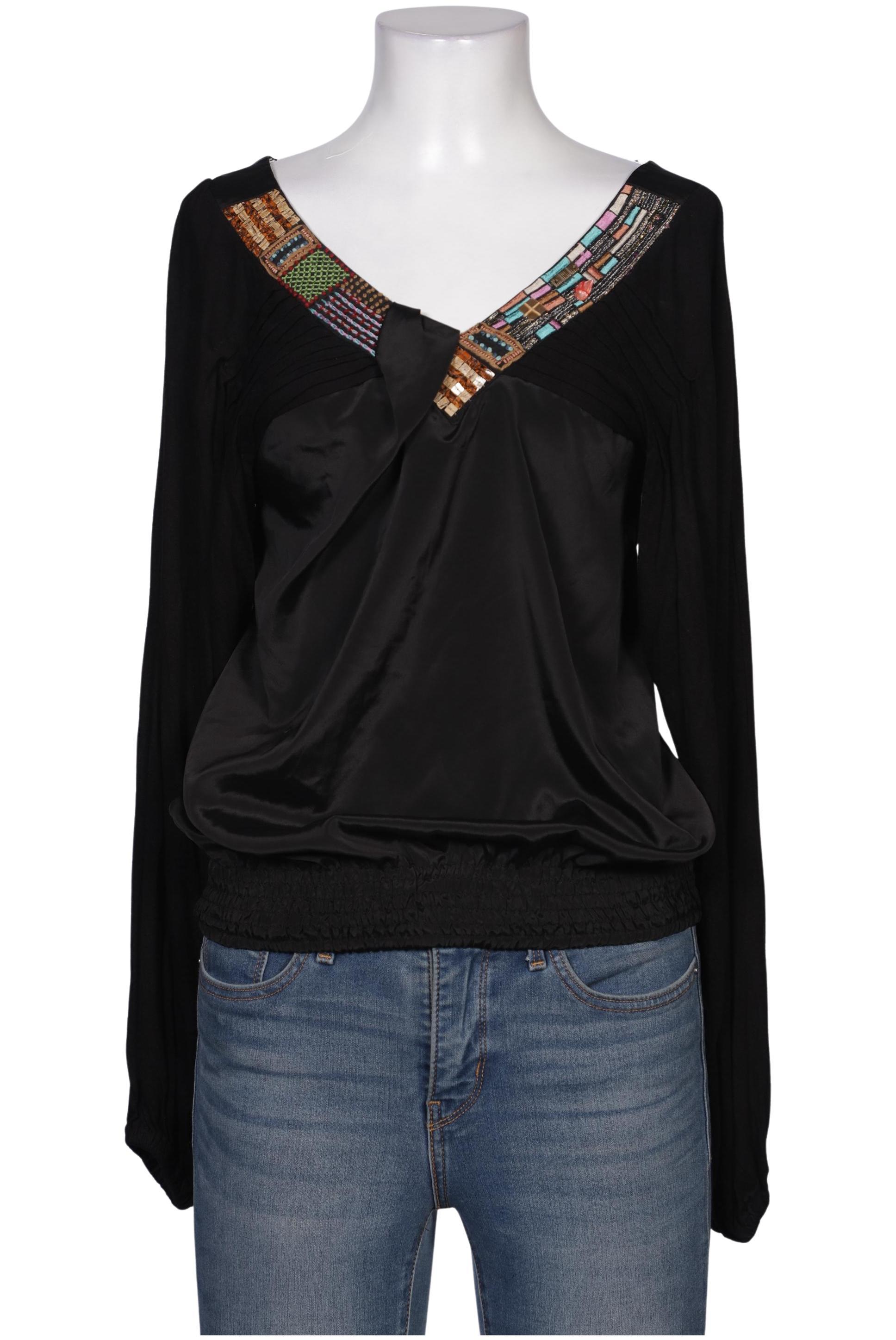 

Desigual Damen Bluse, schwarz, Gr. 36