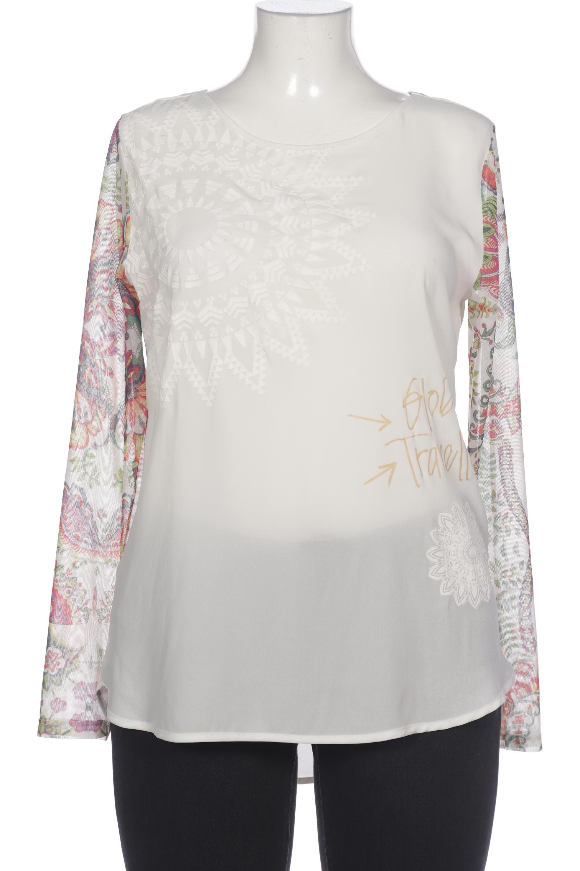 

Desigual Damen Bluse, weiß, Gr. 44