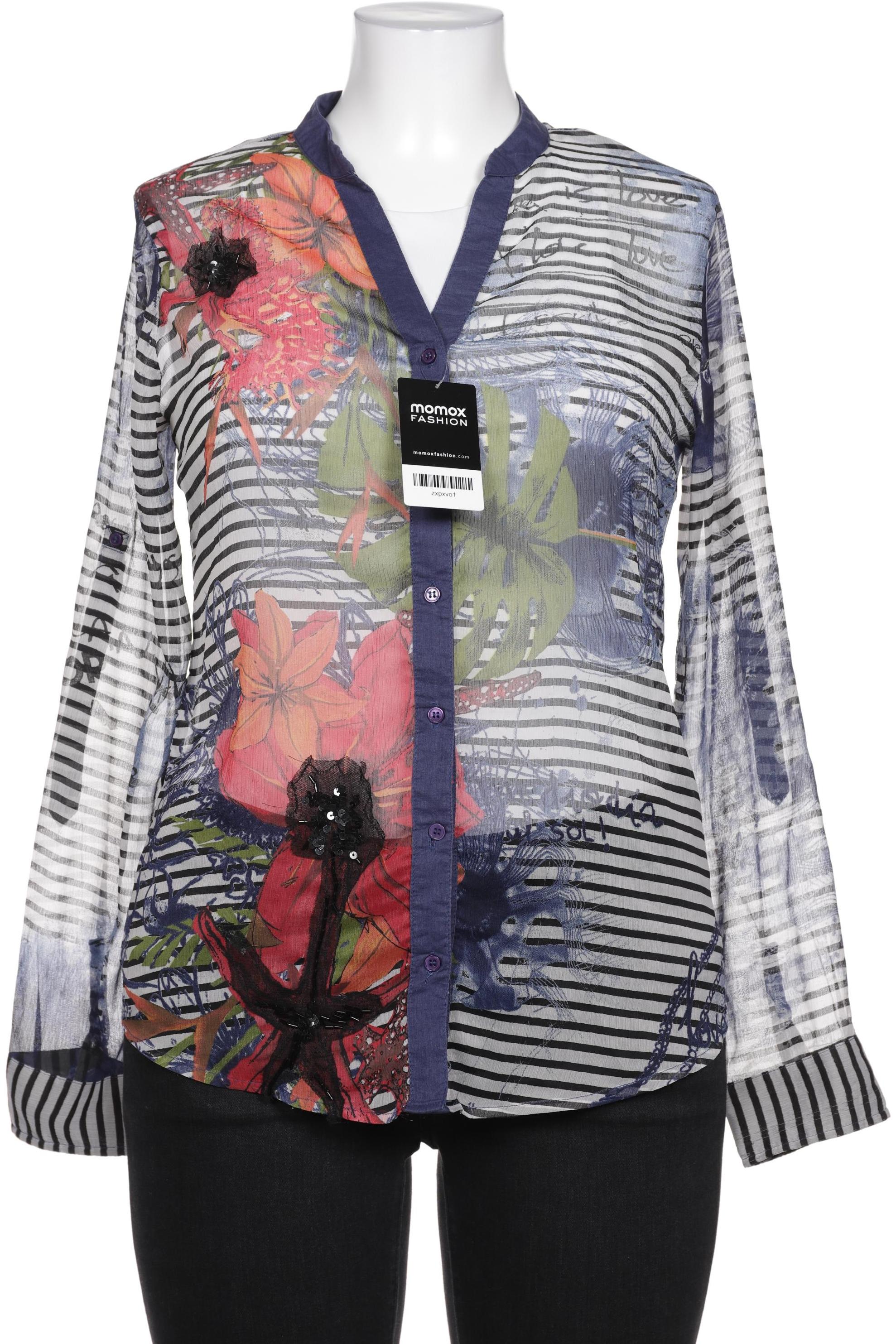 

Desigual Damen Bluse, marineblau