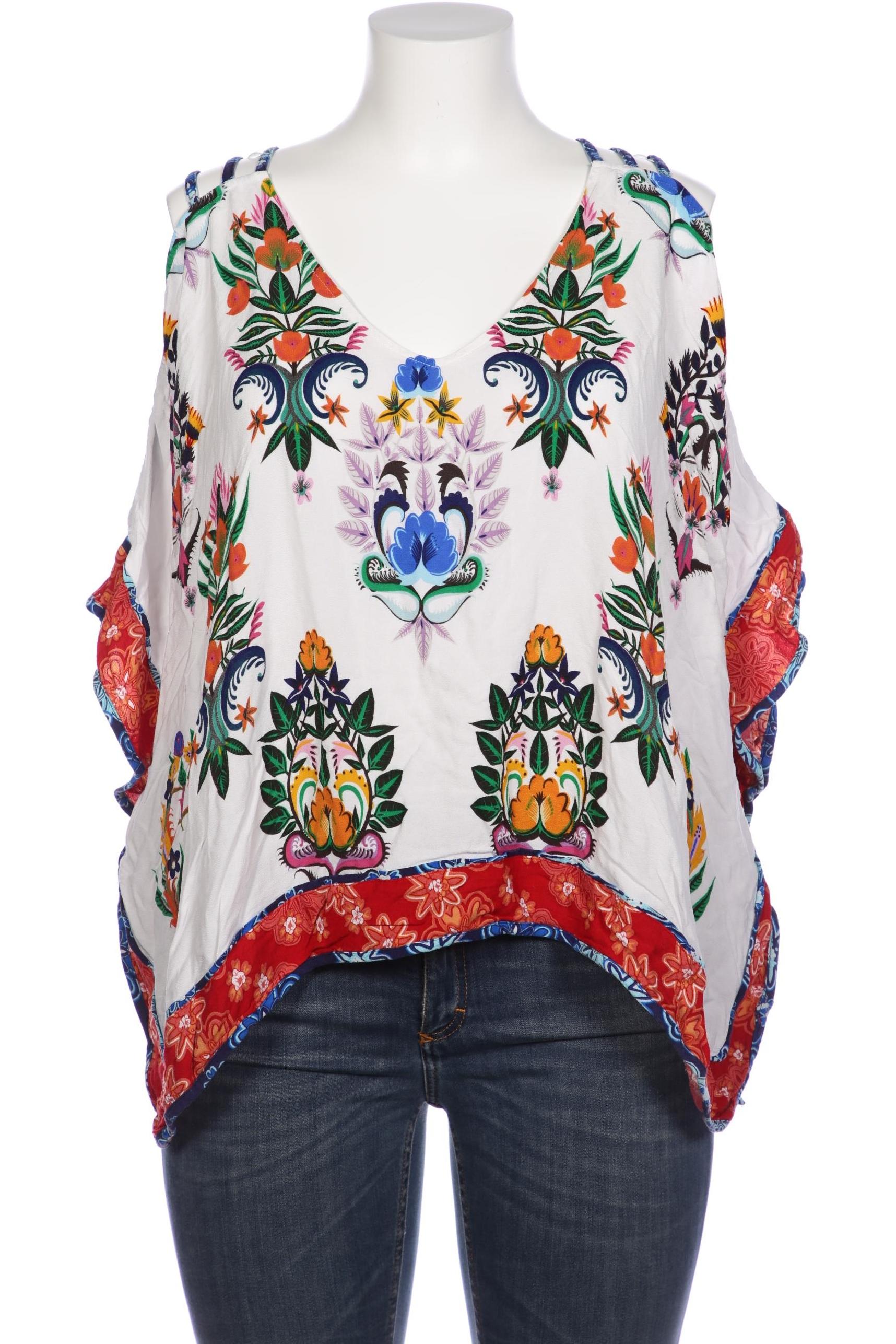

Desigual Damen Bluse, weiß, Gr. 42