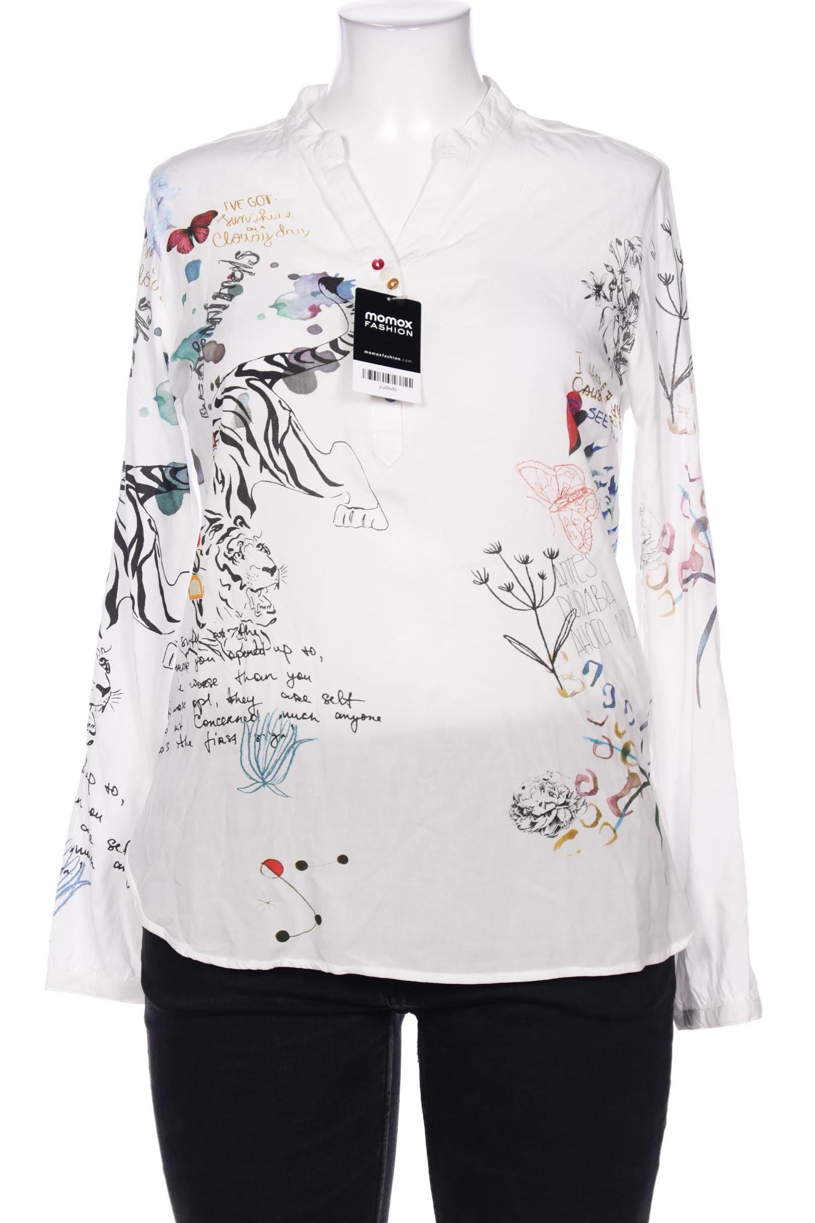 

Desigual Damen Bluse, weiß, Gr. 44