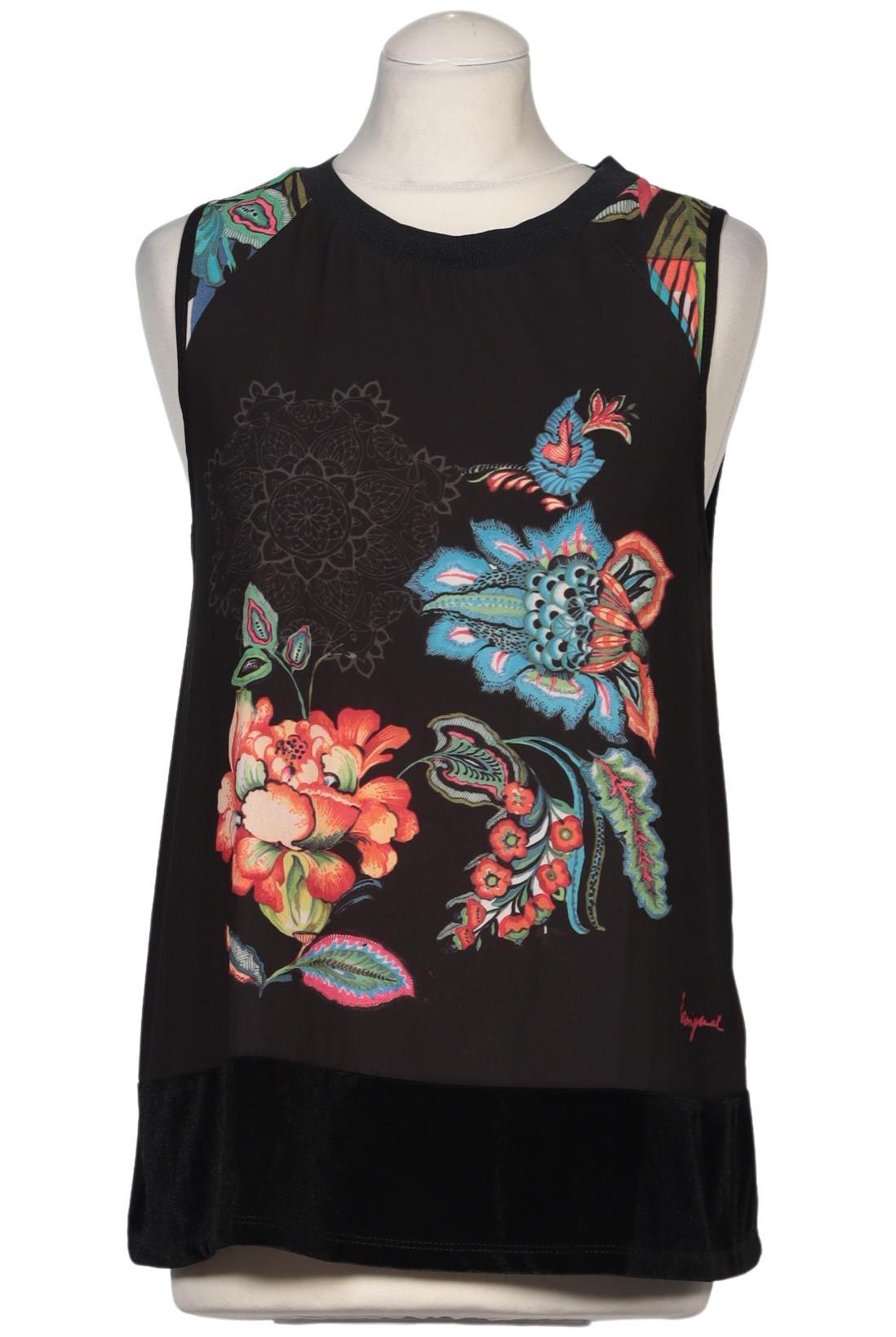 

Desigual Damen Bluse, schwarz, Gr. 38