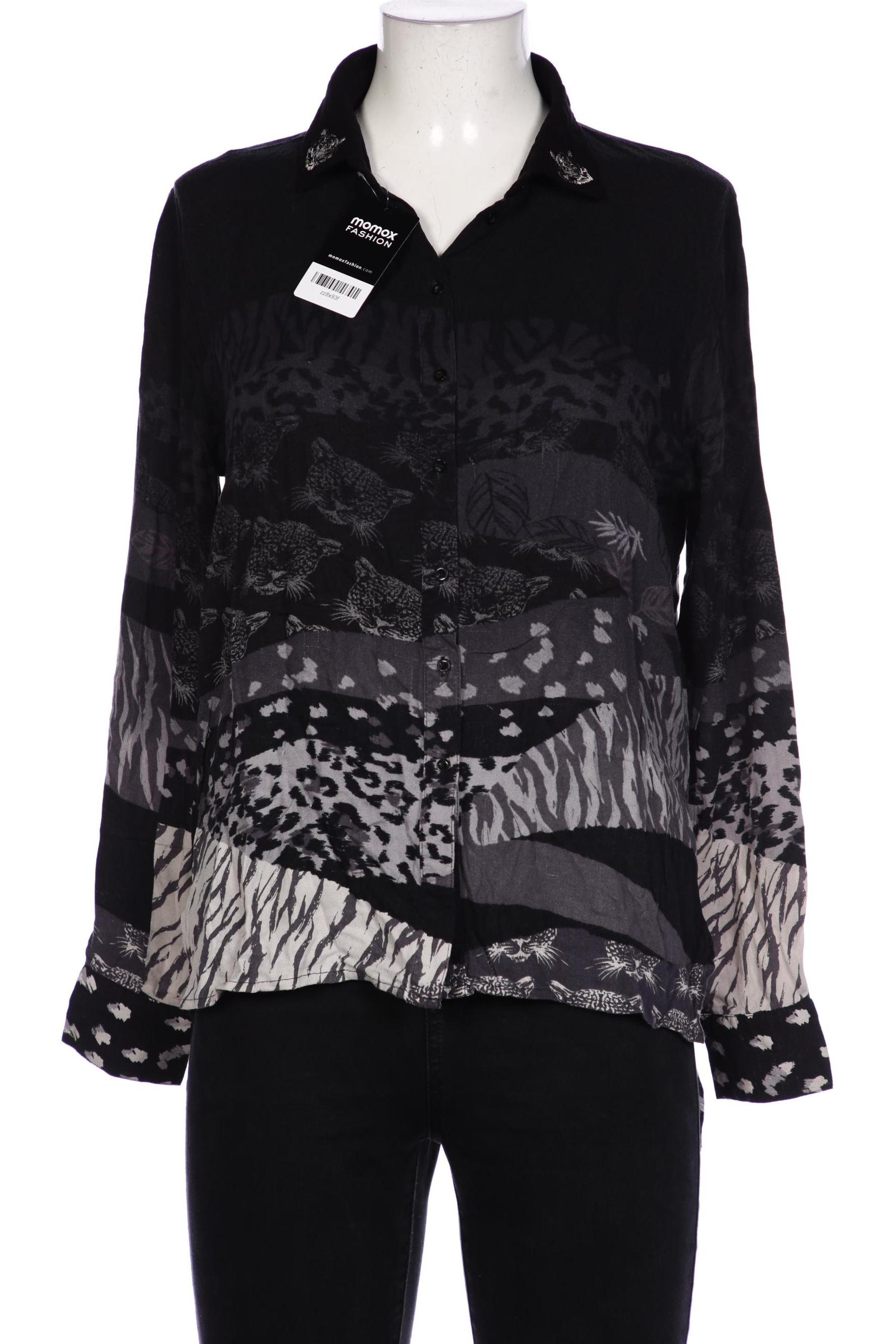 

Desigual Damen Bluse, schwarz, Gr. 42