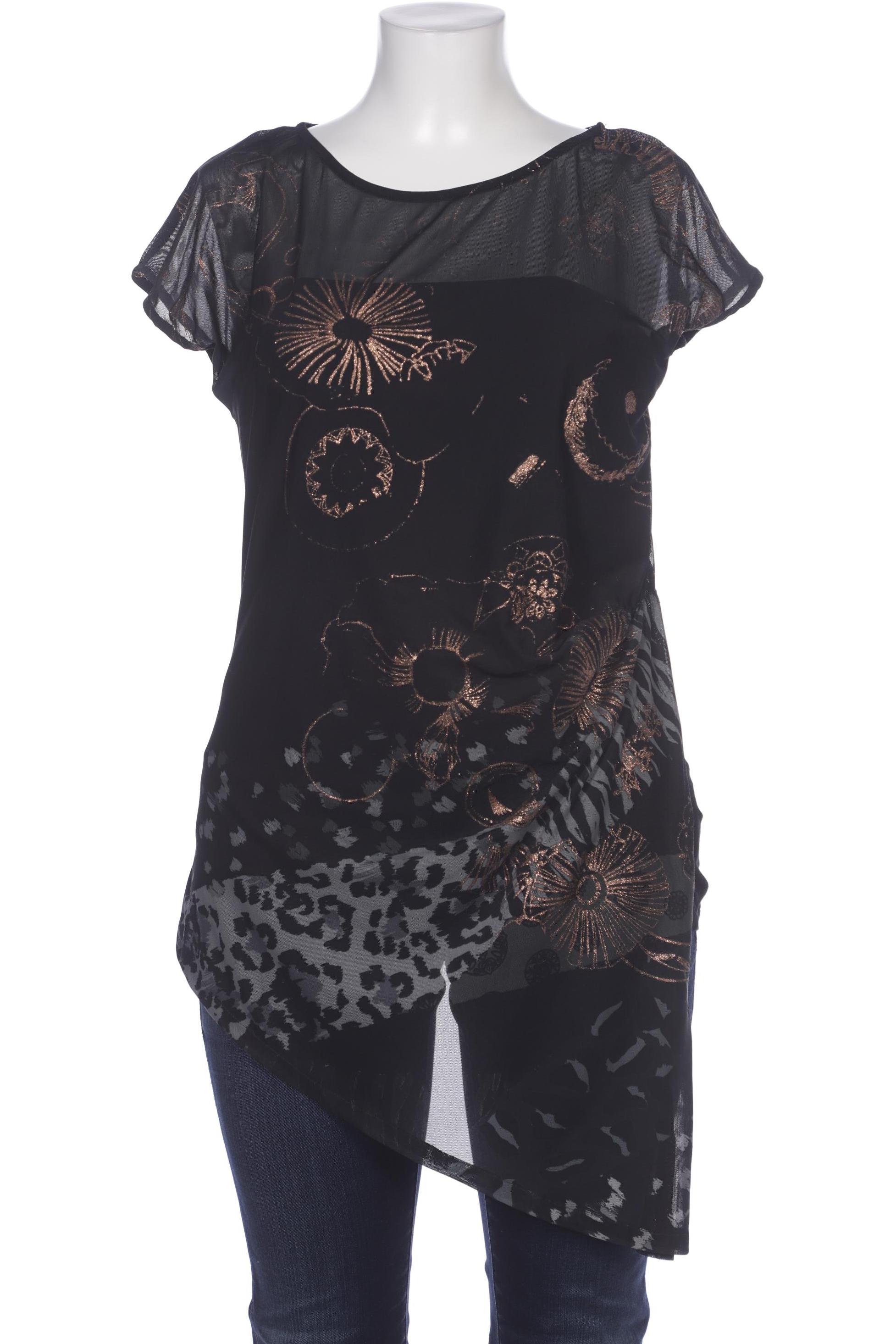 

Desigual Damen Bluse, schwarz, Gr. 44