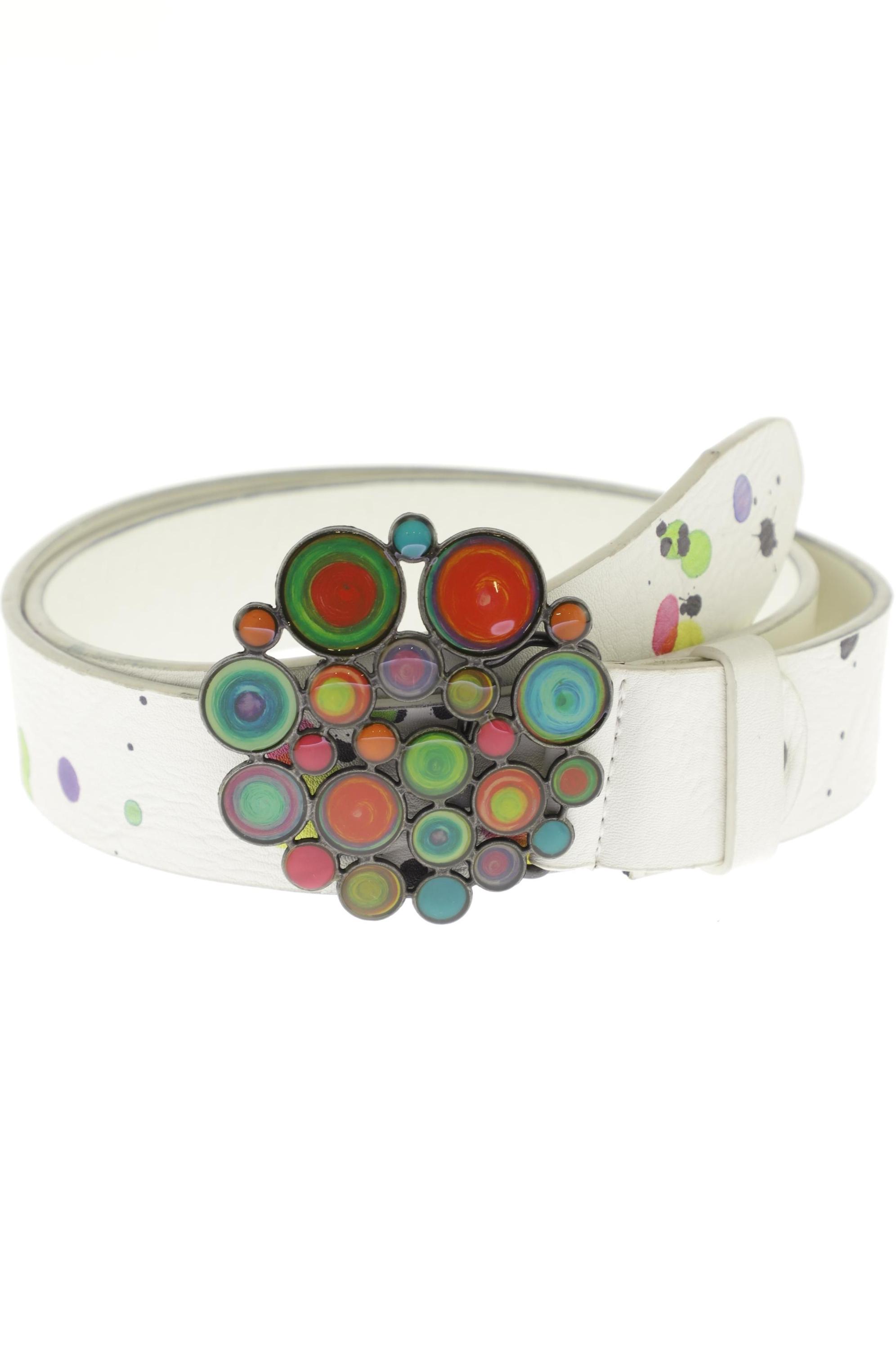 

Desigual Damen Gürtel, weiß, Gr. 90