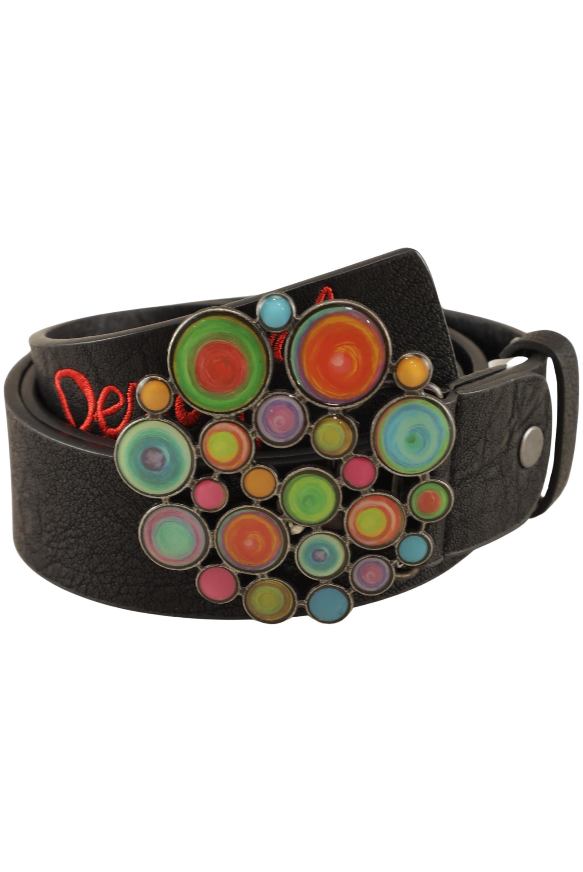 

Desigual Damen Gürtel, schwarz, Gr. 90