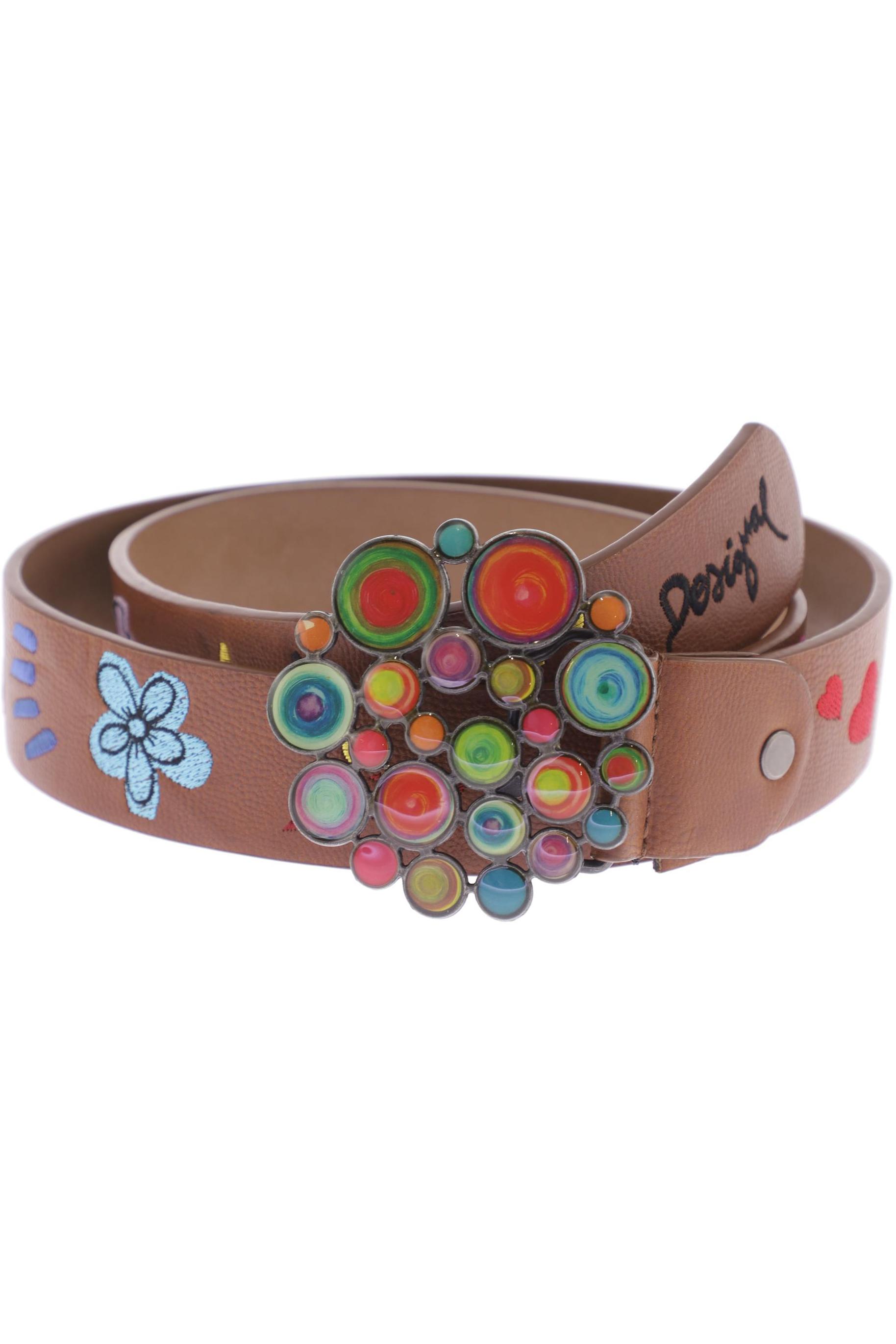 

Desigual Damen Gürtel, braun, Gr. 90