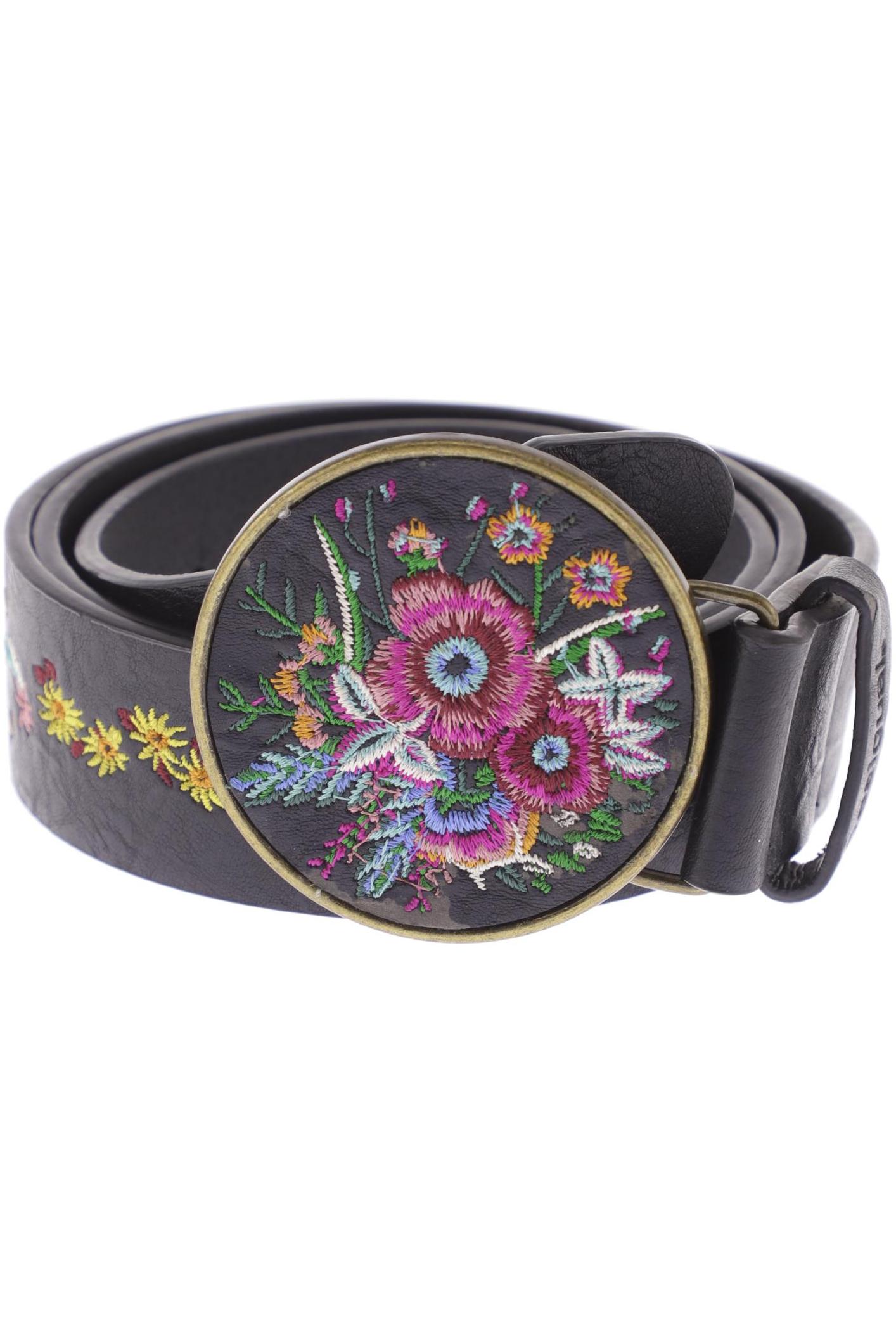 

Desigual Damen Gürtel, schwarz, Gr. 80