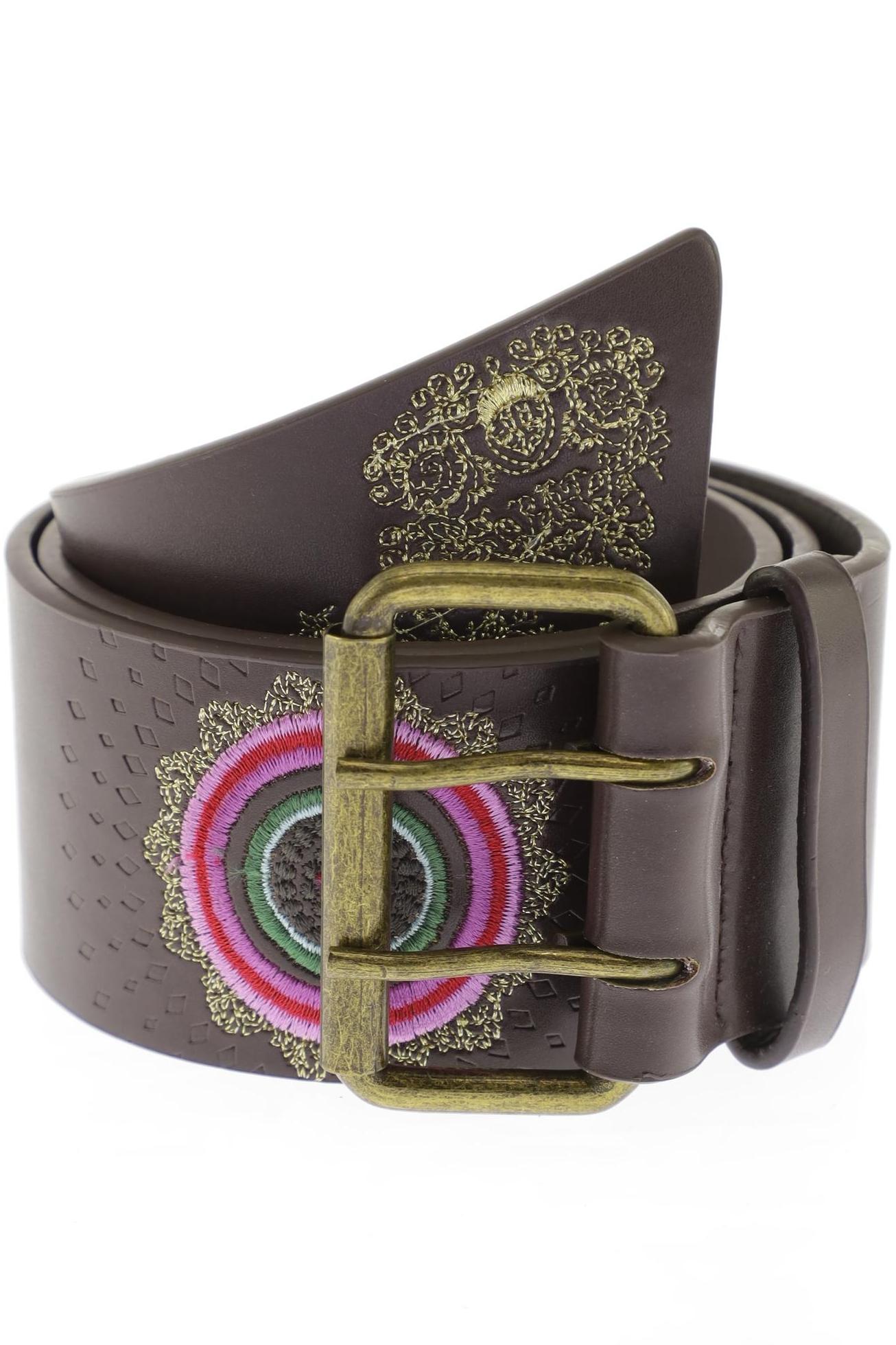 

Desigual Damen Gürtel, braun, Gr. 85