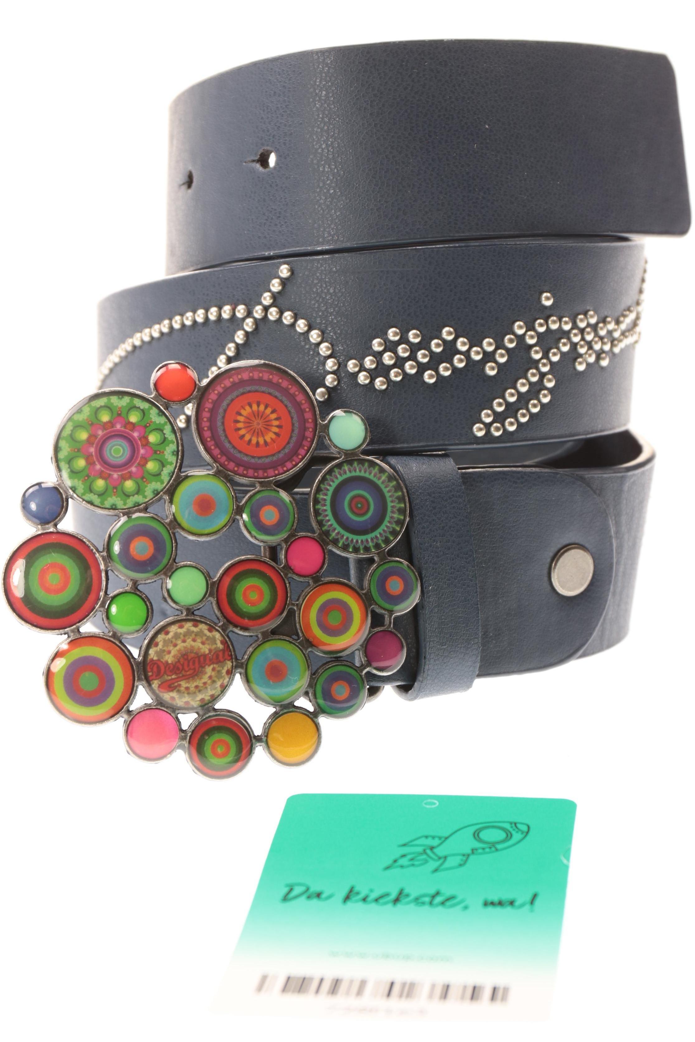 

Desigual Damen Gürtel, marineblau, Gr. 85