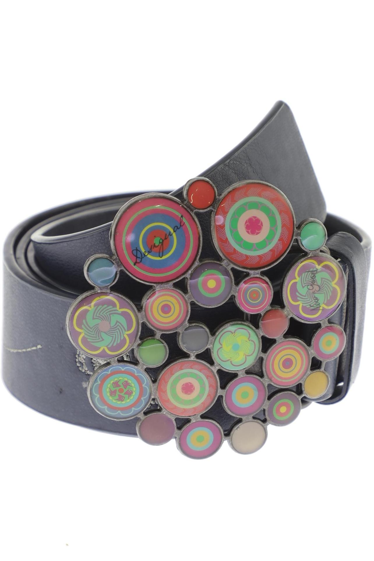 

Desigual Damen Gürtel, marineblau, Gr. 90