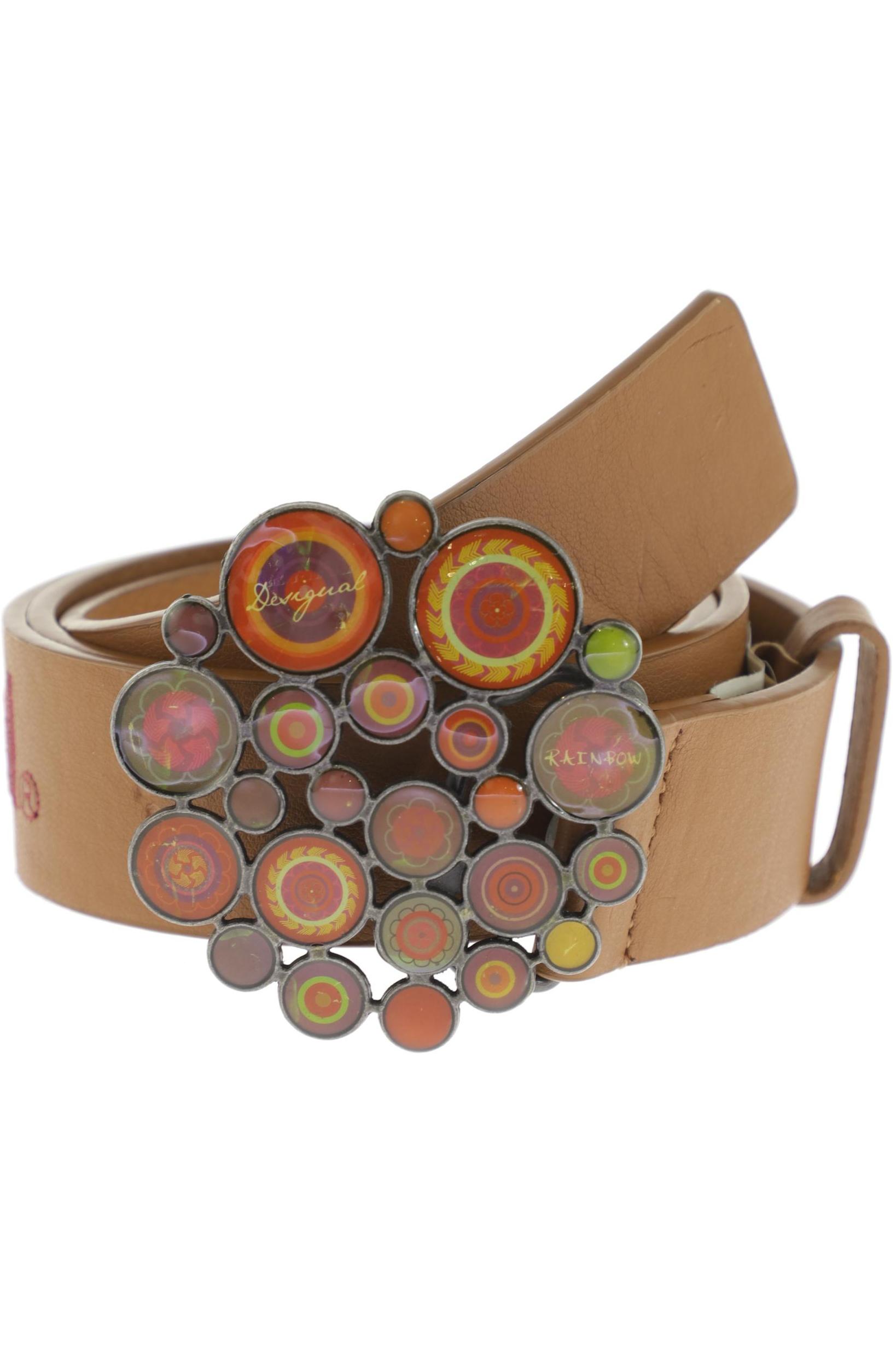 

Desigual Damen Gürtel, braun, Gr. 85