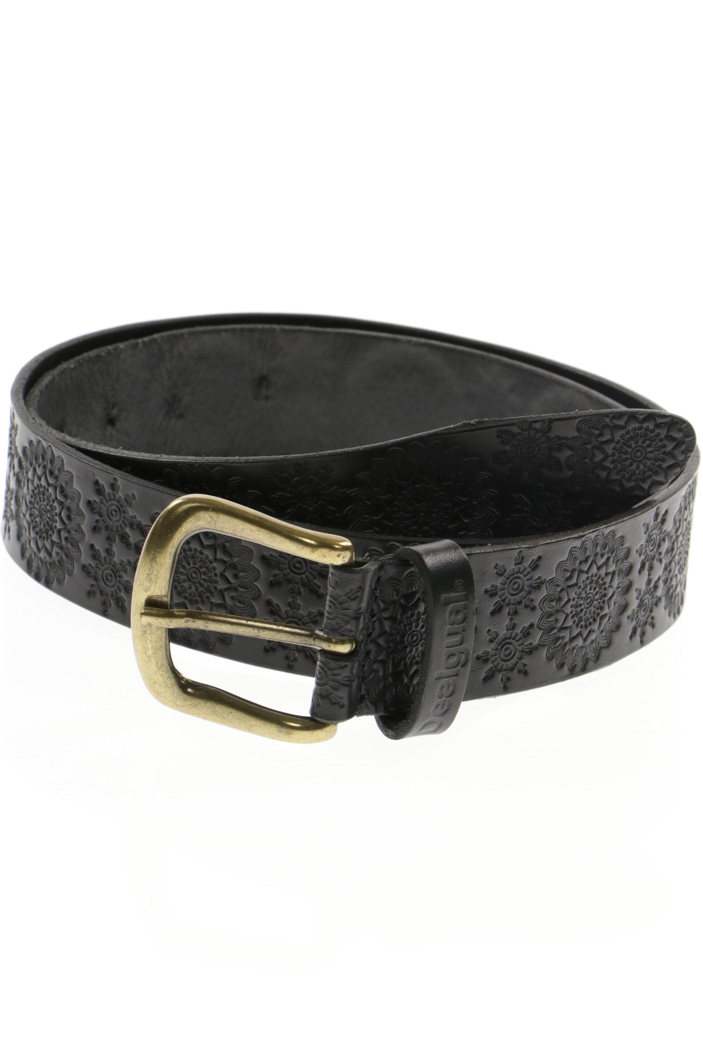 

Desigual Damen Gürtel, schwarz, Gr. 85