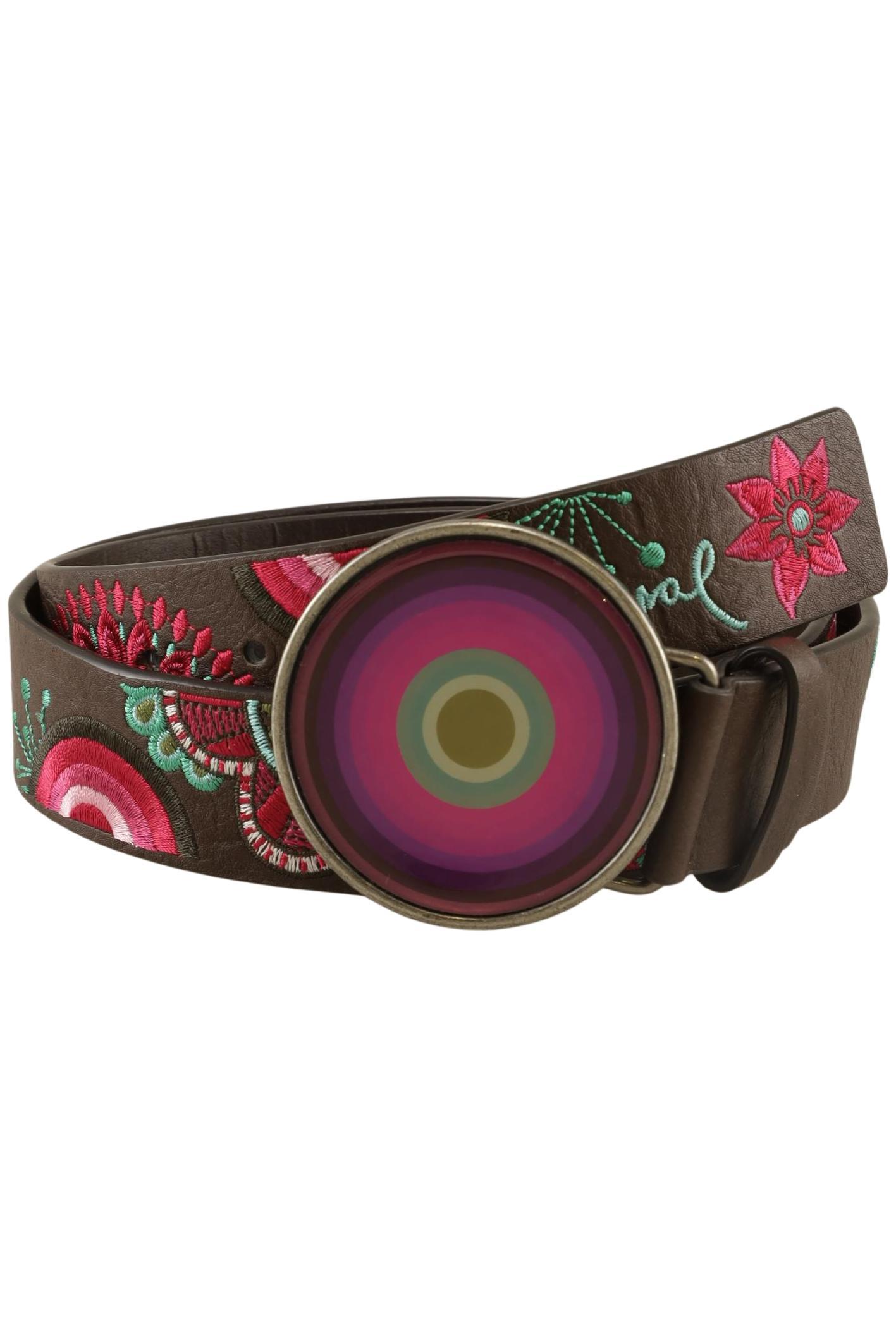 

Desigual Damen Gürtel, mehrfarbig, Gr. 80