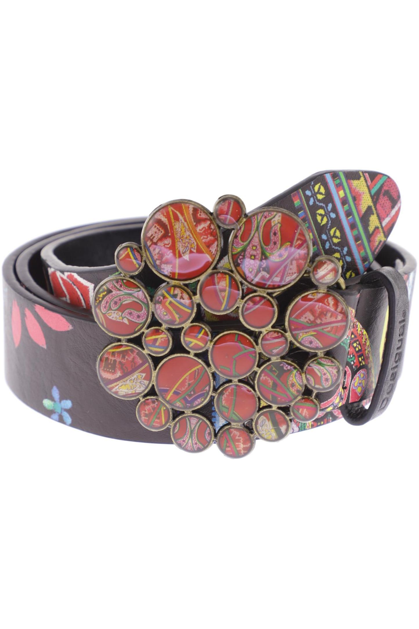 

Desigual Damen Gürtel, schwarz, Gr. 85