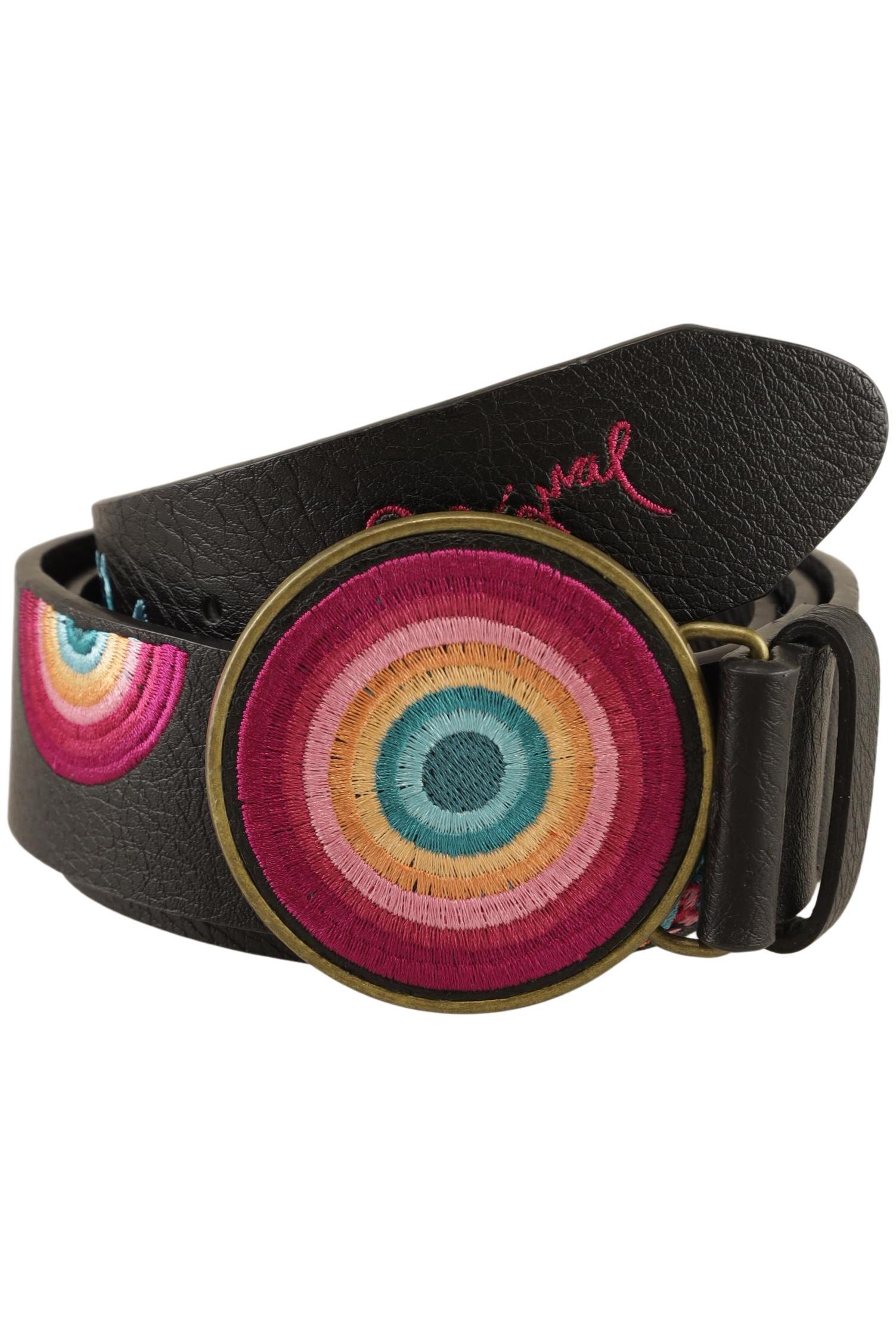 

Desigual Damen Gürtel, schwarz, Gr.