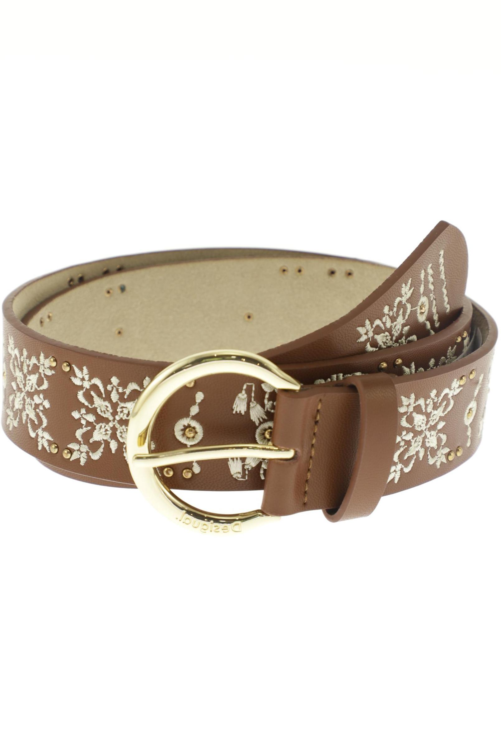 

Desigual Damen Gürtel, braun, Gr. 85