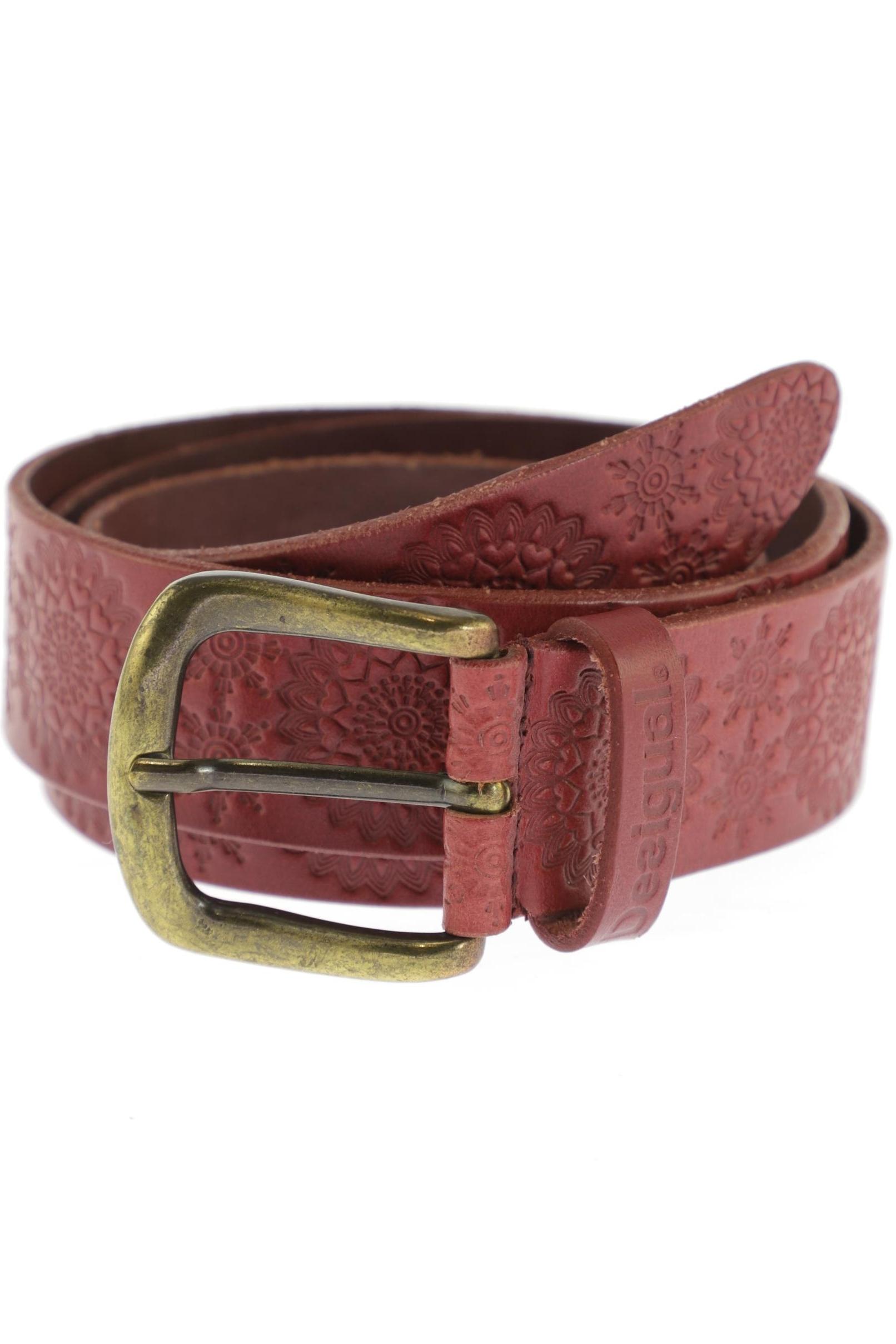 

Desigual Damen Gürtel, rot, Gr. 90