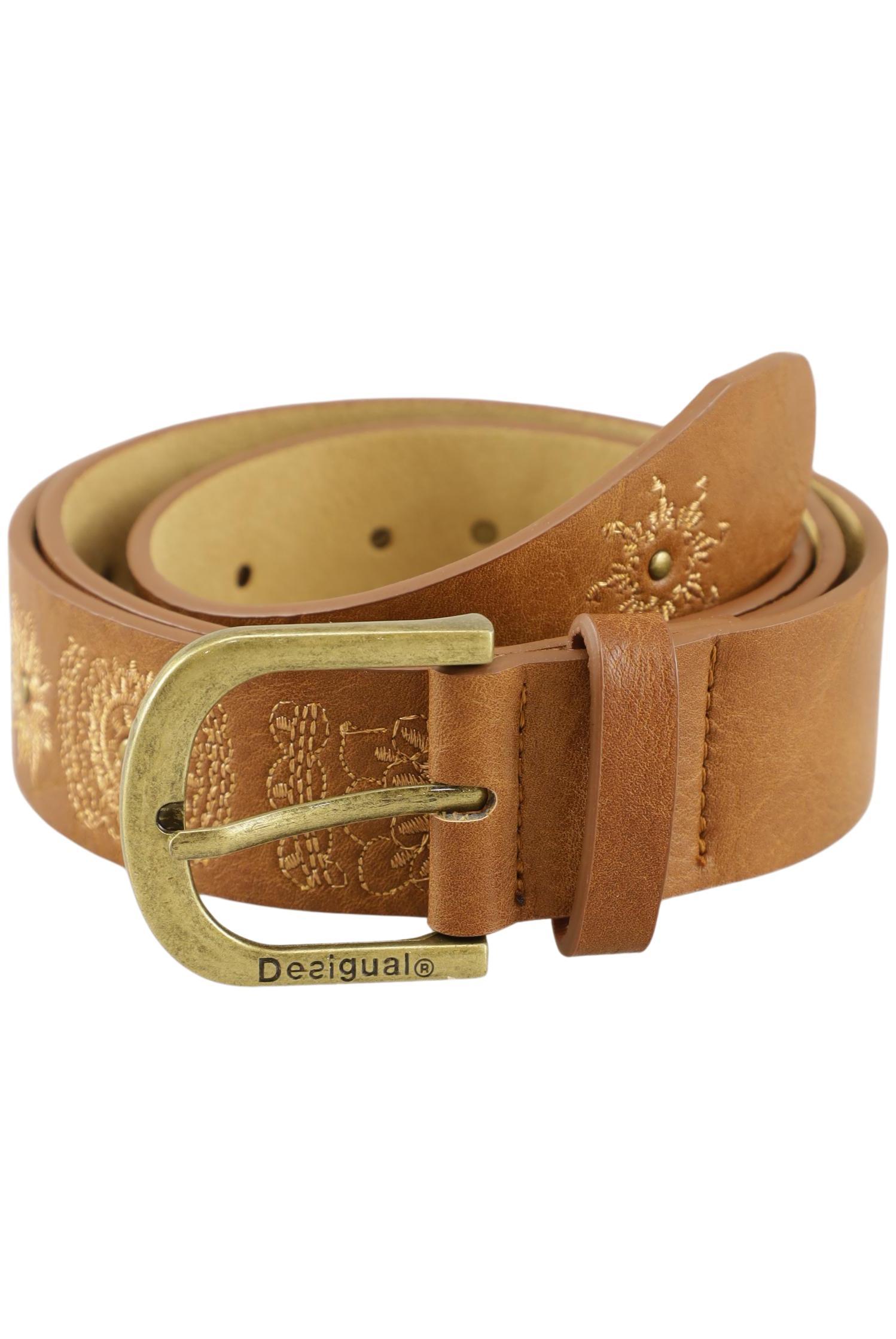 

Desigual Damen Gürtel, braun, Gr. 85