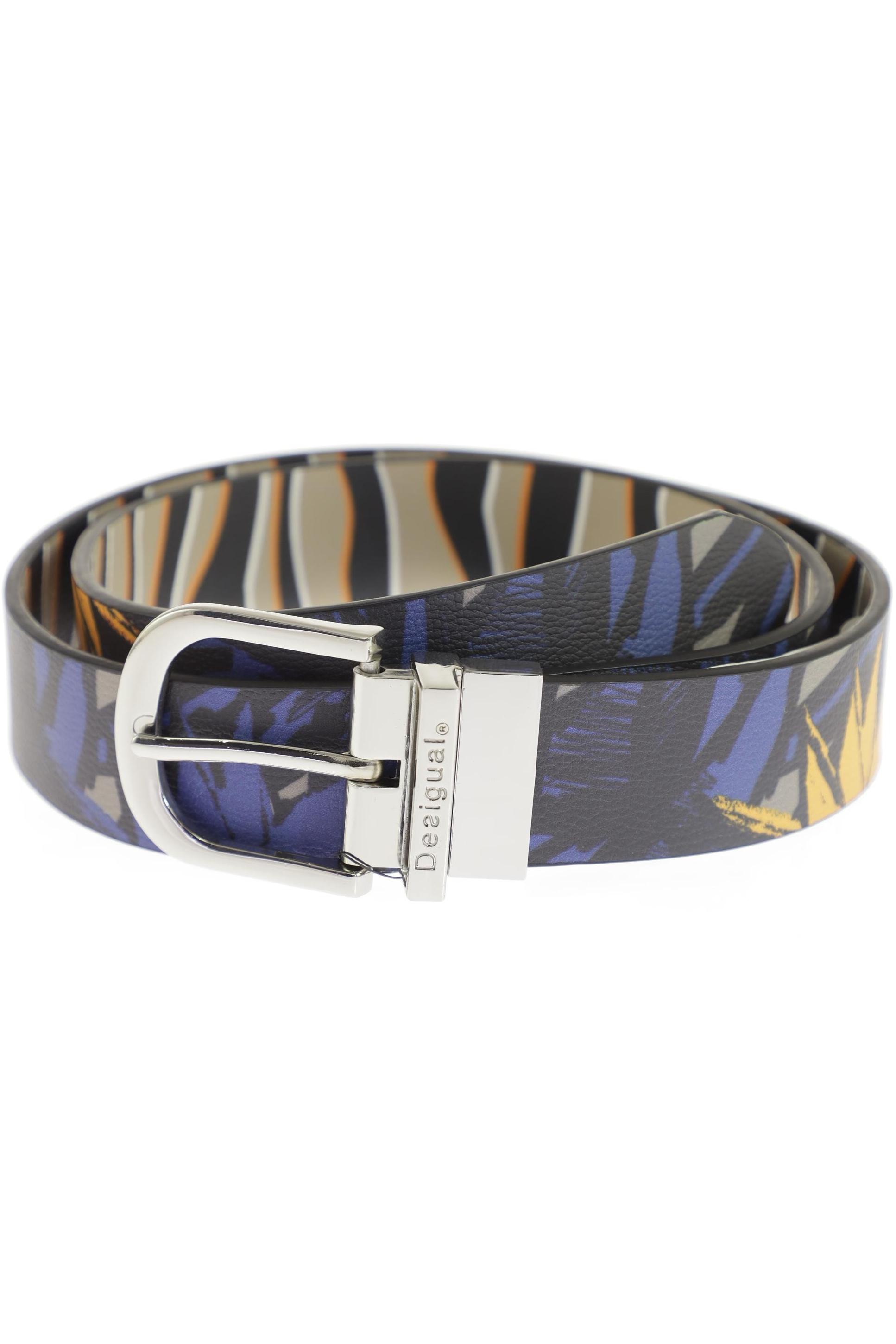 

Desigual Damen Gürtel, marineblau, Gr. 85