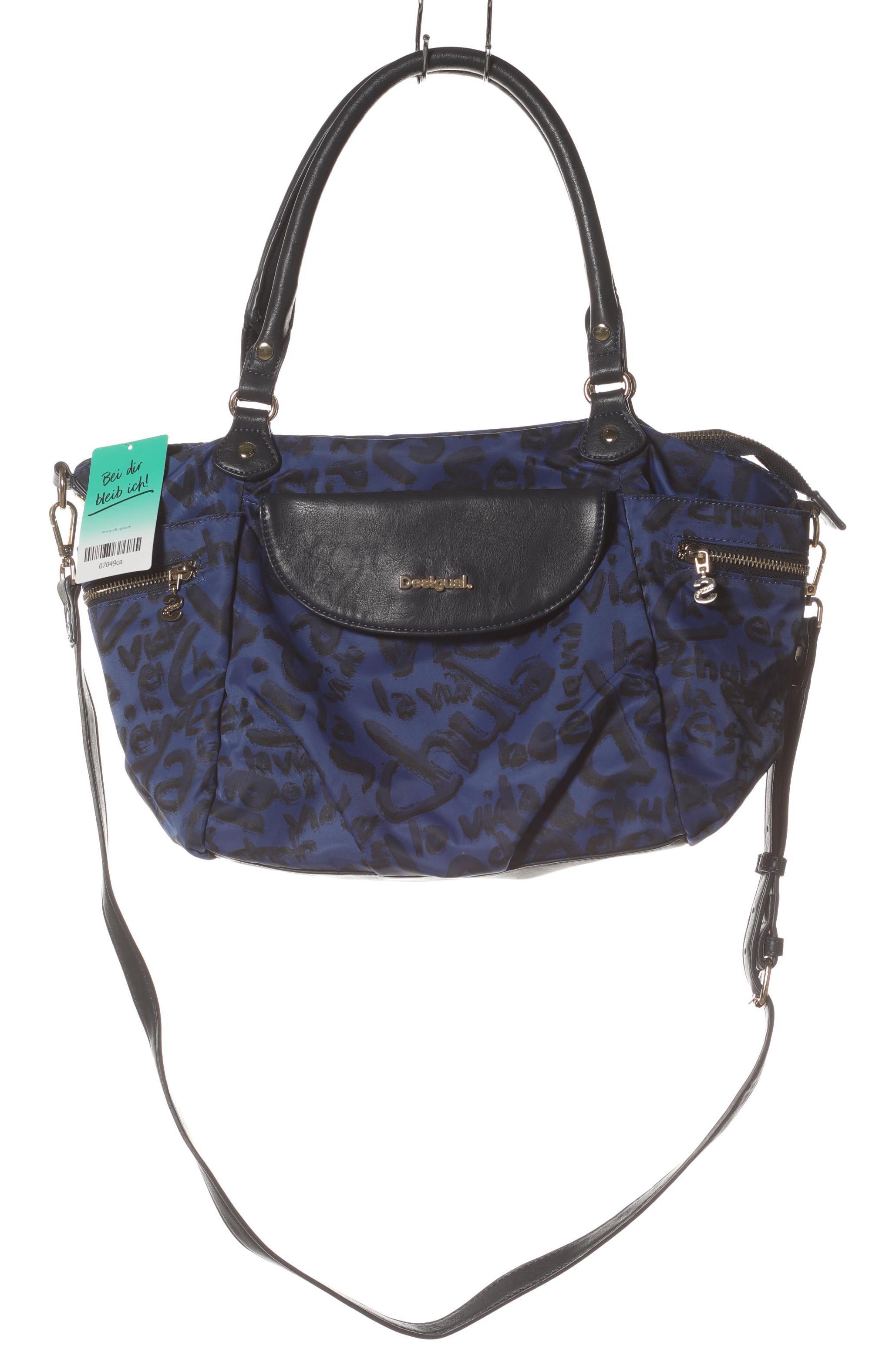 

Desigual Damen Handtasche, blau, Gr.