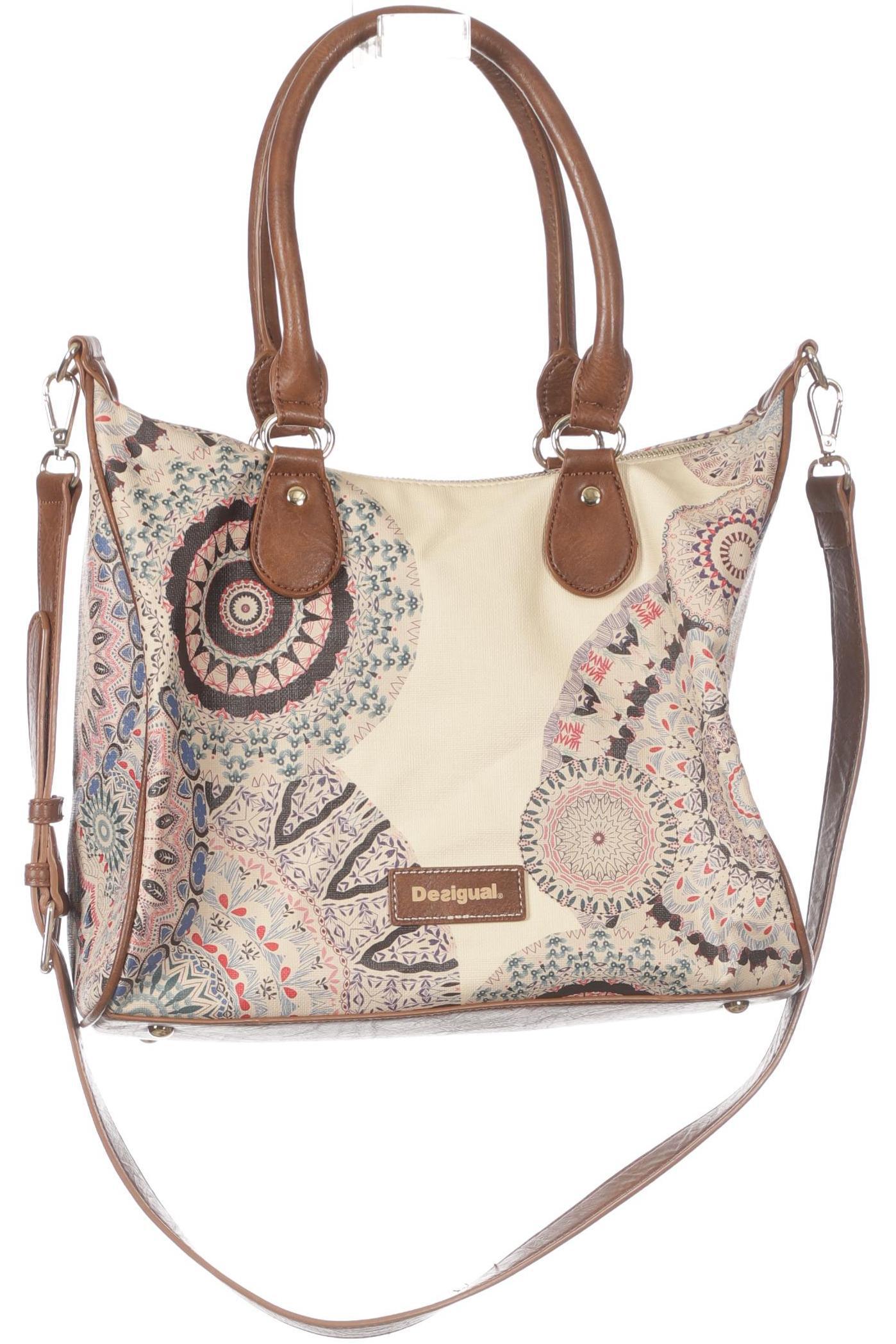 

Desigual Damen Handtasche, beige, Gr.