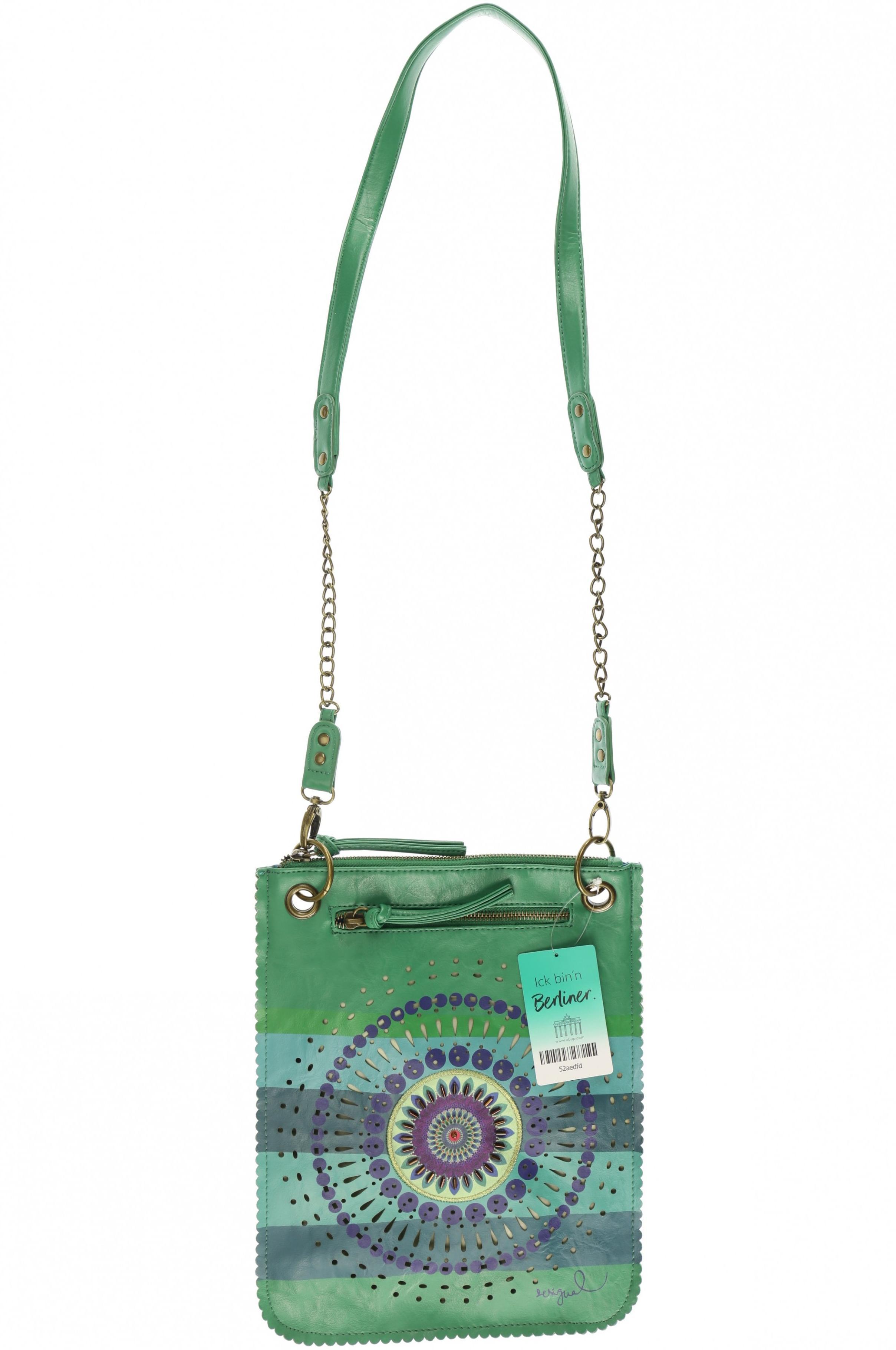

Desigual Damen Handtasche, grün, Gr.