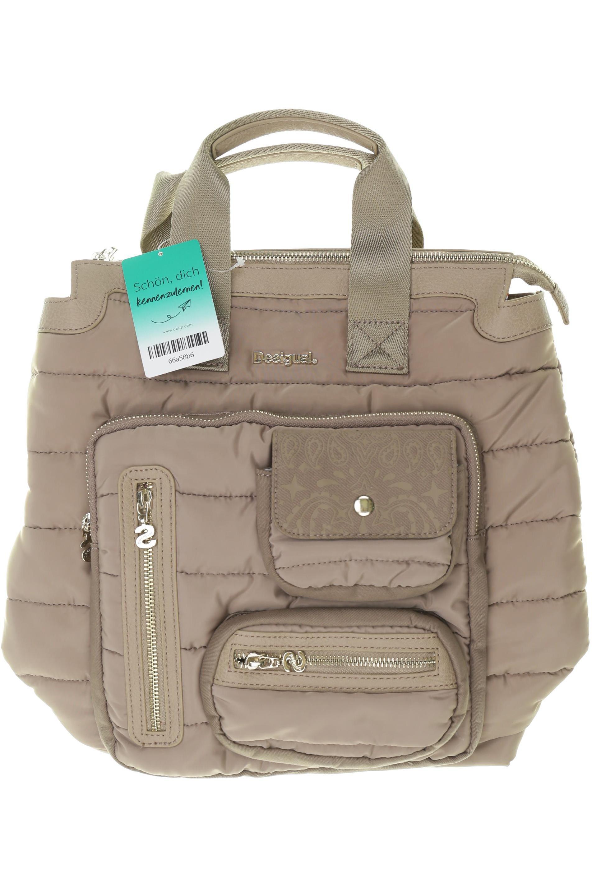 

Desigual Damen Rucksack, beige, Gr.