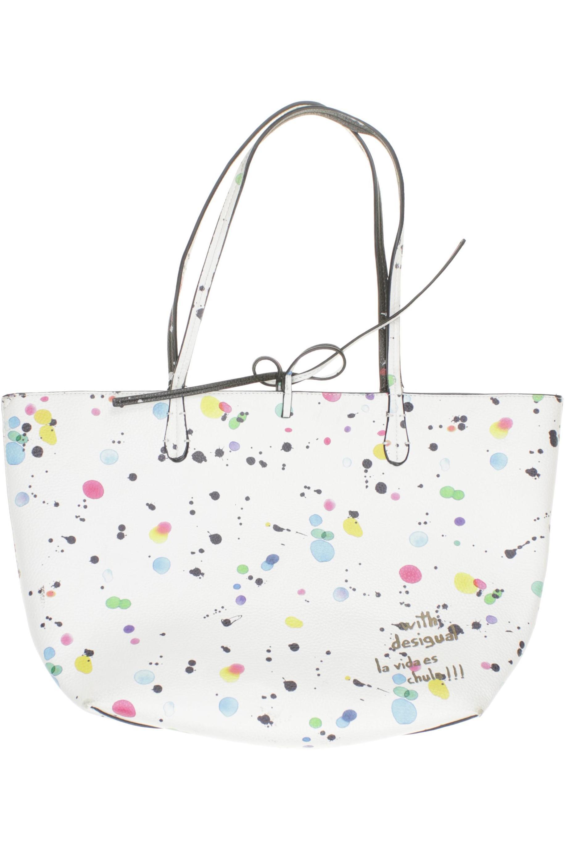 

Desigual Damen Handtasche, weiß, Gr.