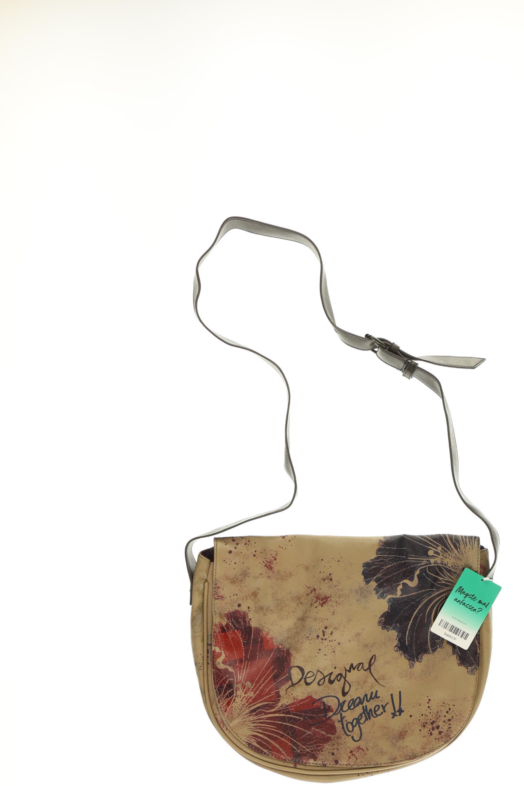 

Desigual Damen Handtasche, beige, Gr.