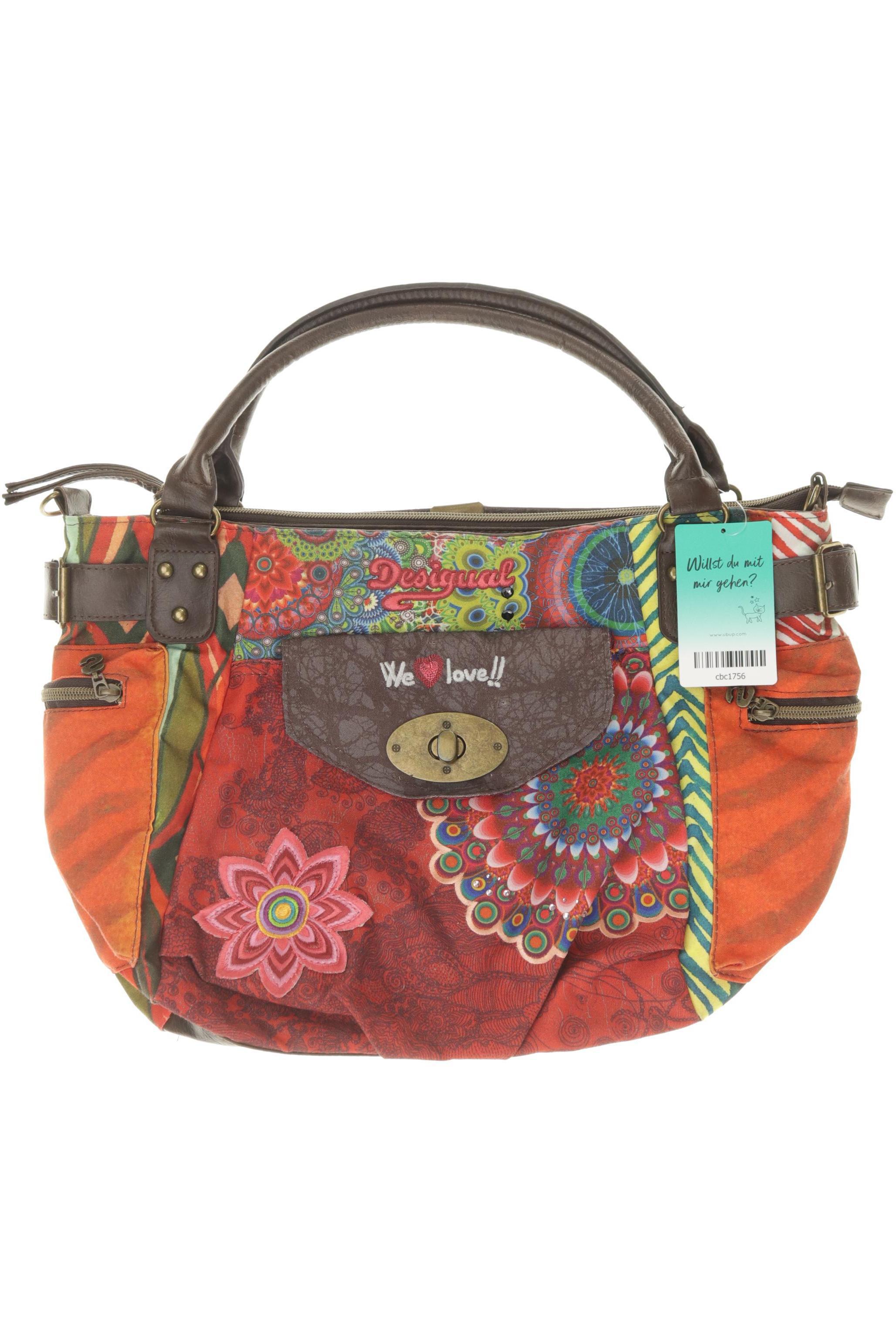 

Desigual Damen Handtasche, orange, Gr.
