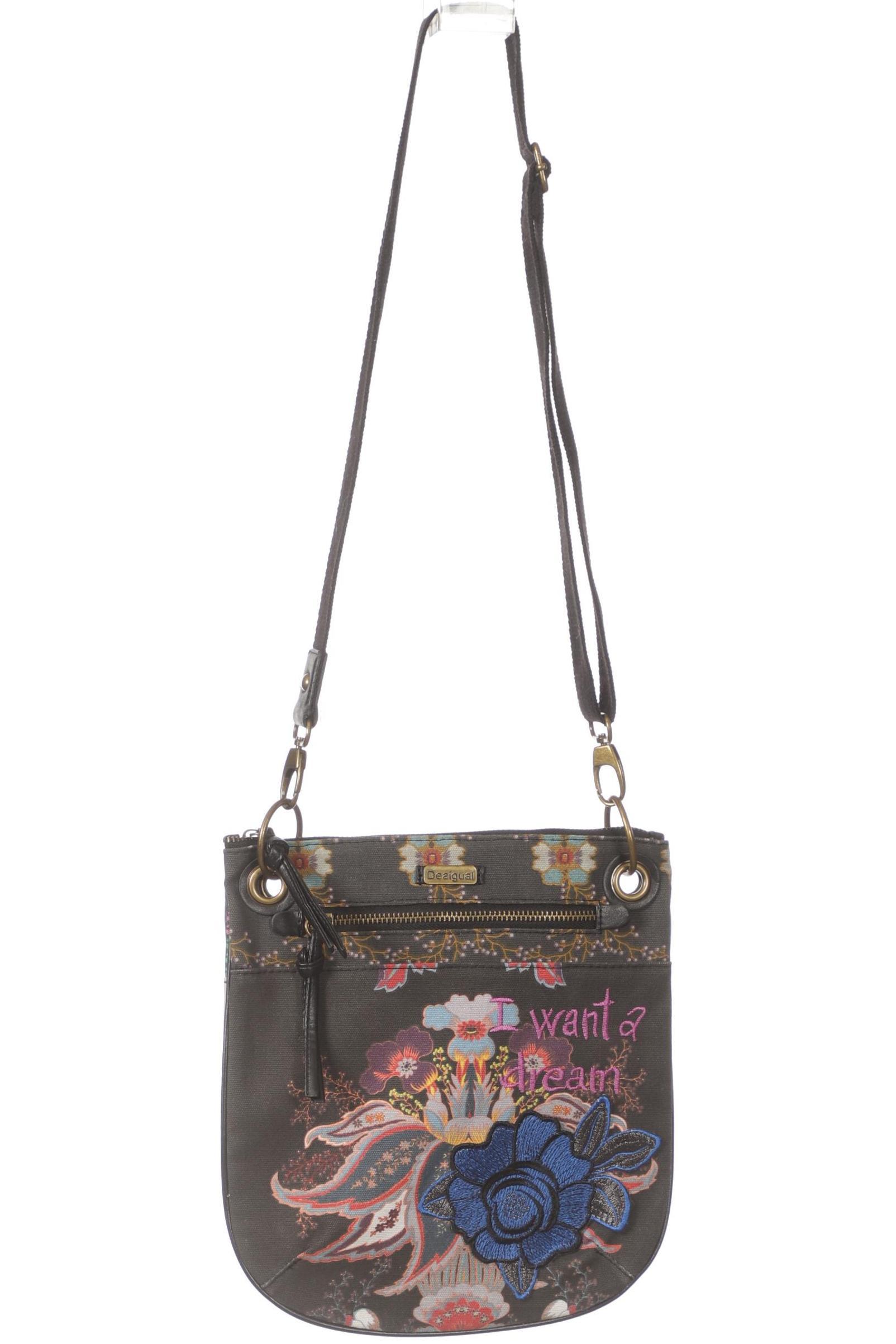 

Desigual Damen Handtasche, grau, Gr.