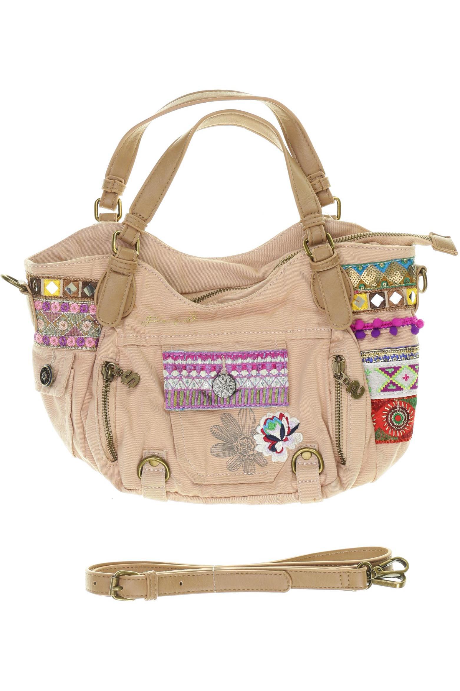 

Desigual Damen Handtasche, beige, Gr.