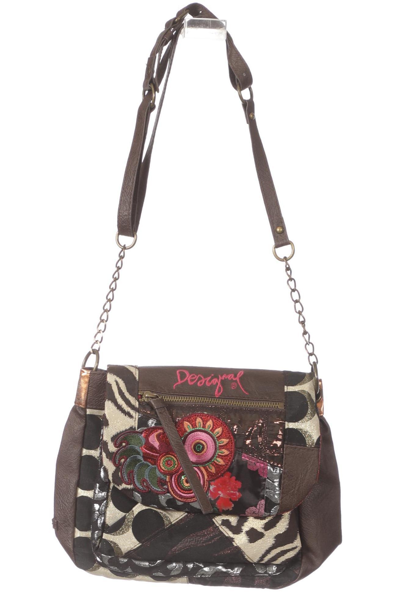 

Desigual Damen Handtasche, braun, Gr.