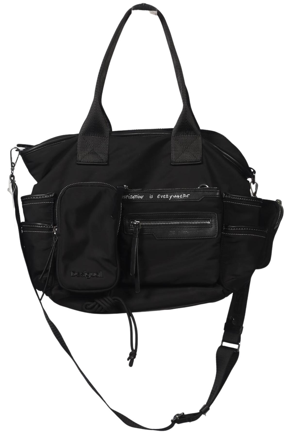 

Desigual Damen Handtasche, schwarz, Gr.