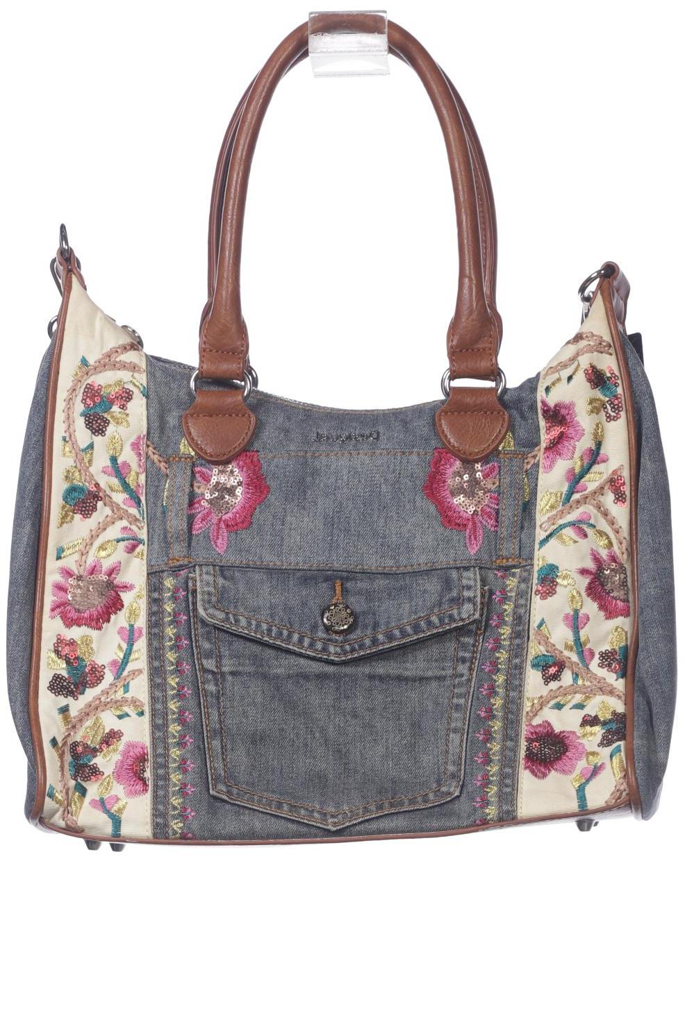 

Desigual Damen Handtasche, blau, Gr.