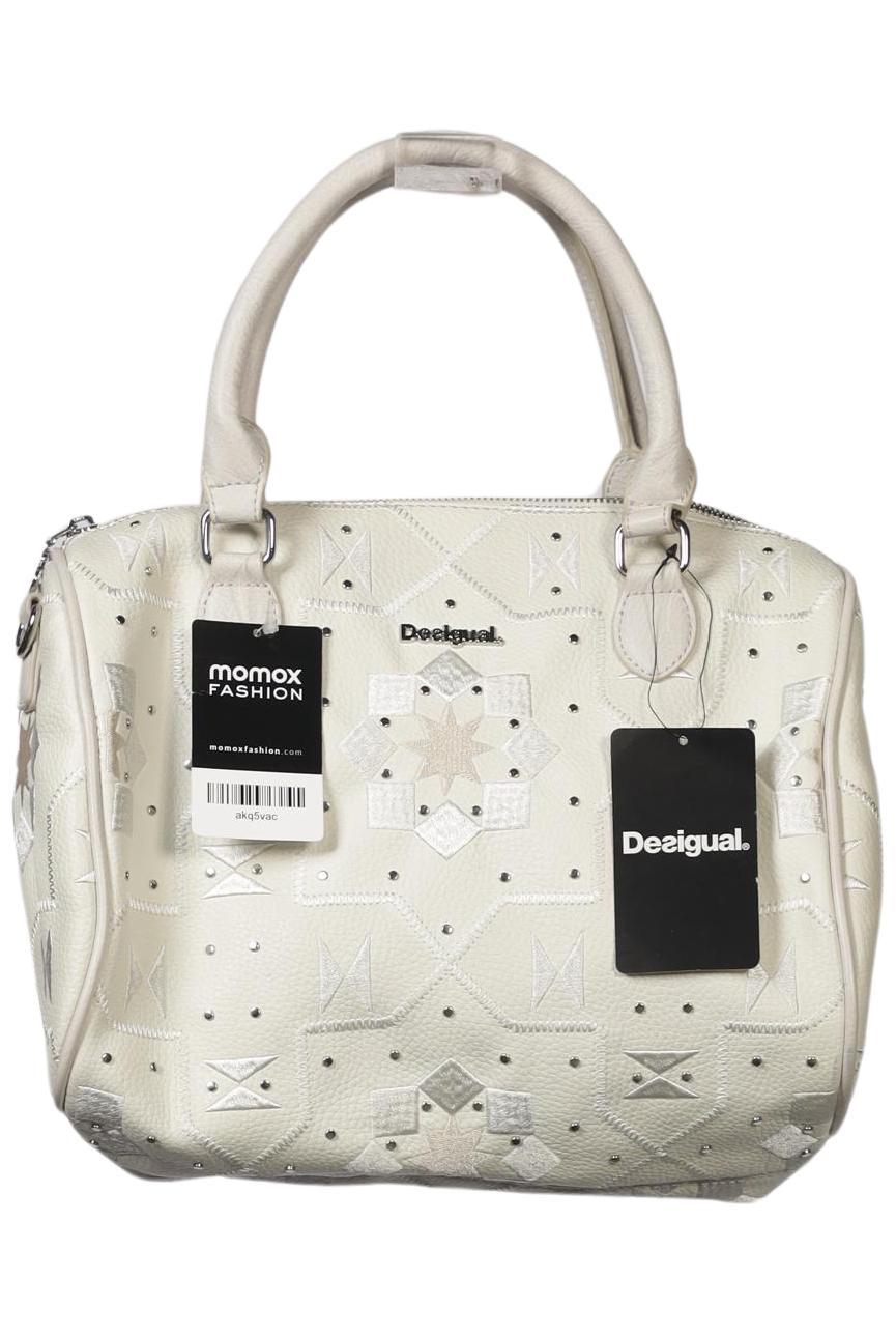 

Desigual Damen Handtasche, cremeweiß, Gr.