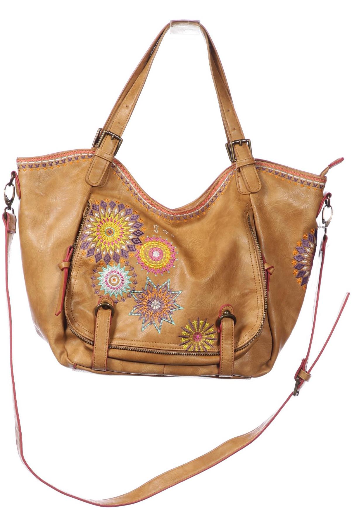 

Desigual Damen Handtasche, beige, Gr.