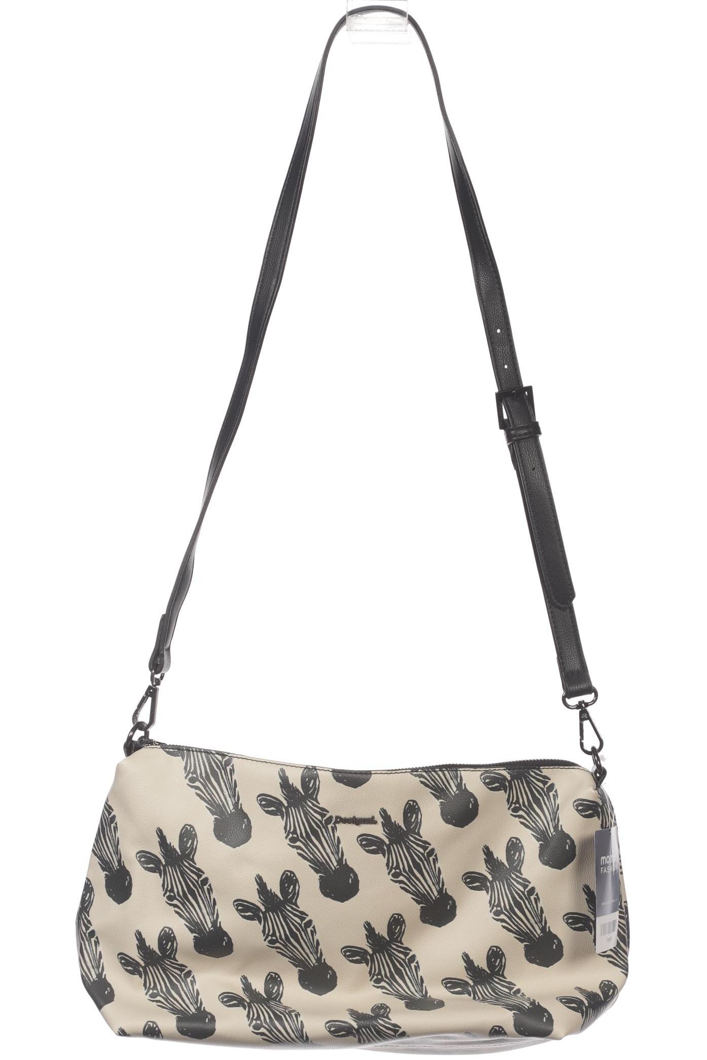

Desigual Damen Handtasche, cremeweiß