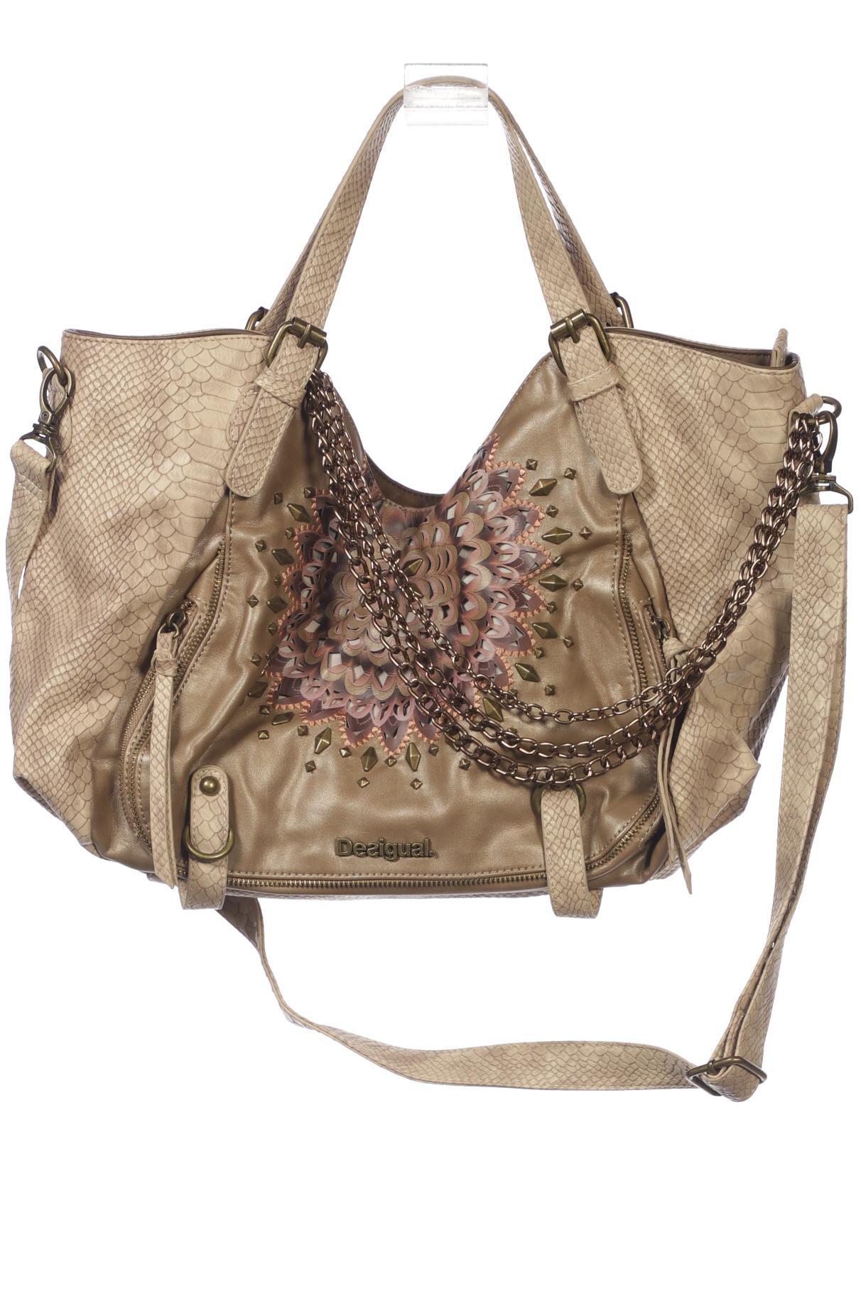 

Desigual Damen Handtasche, beige