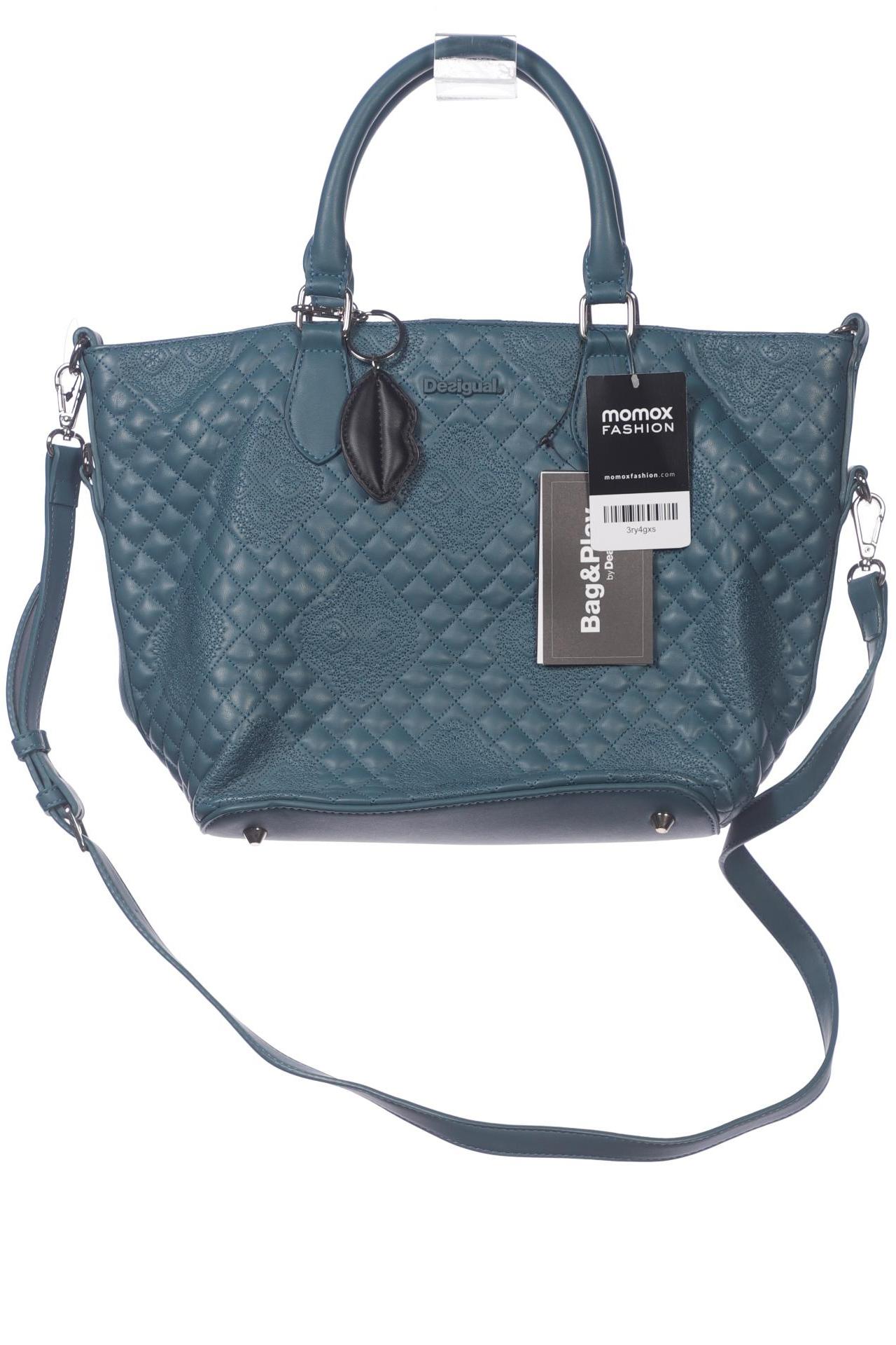 

Desigual Damen Handtasche, türkis, Gr.